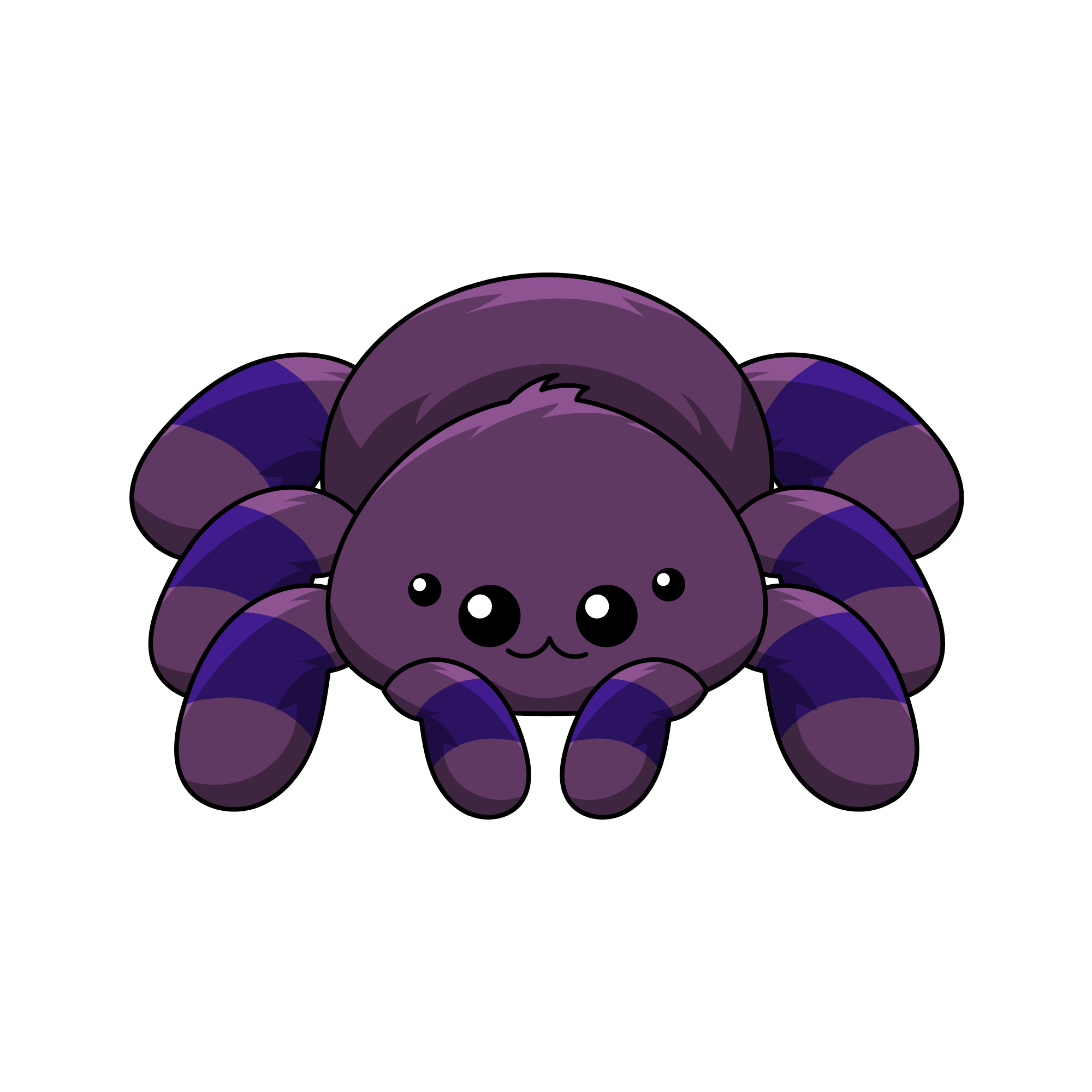 Spider 26 — Spider sticker SVG cut file