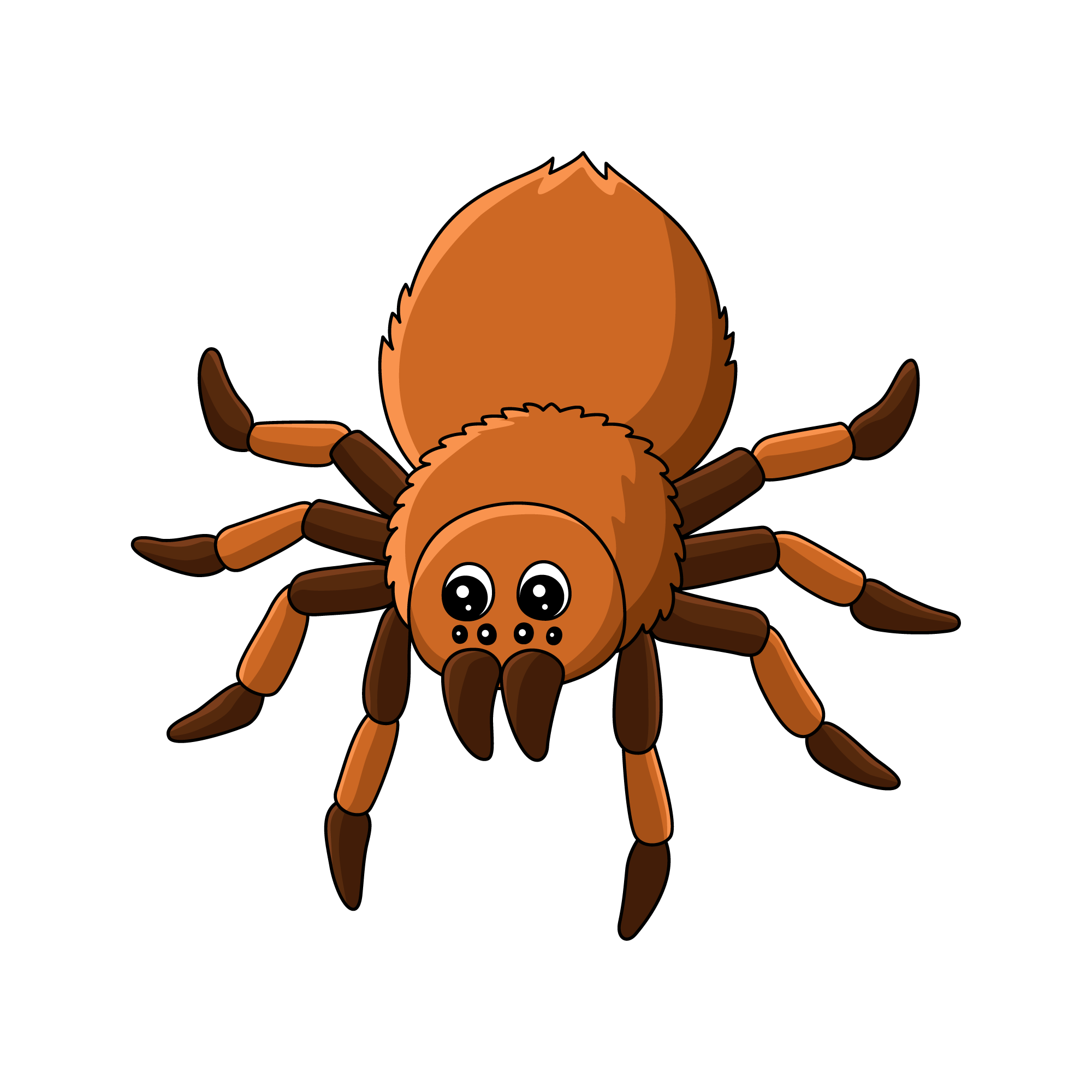 Spider 28 — Spider sticker SVG cut file
