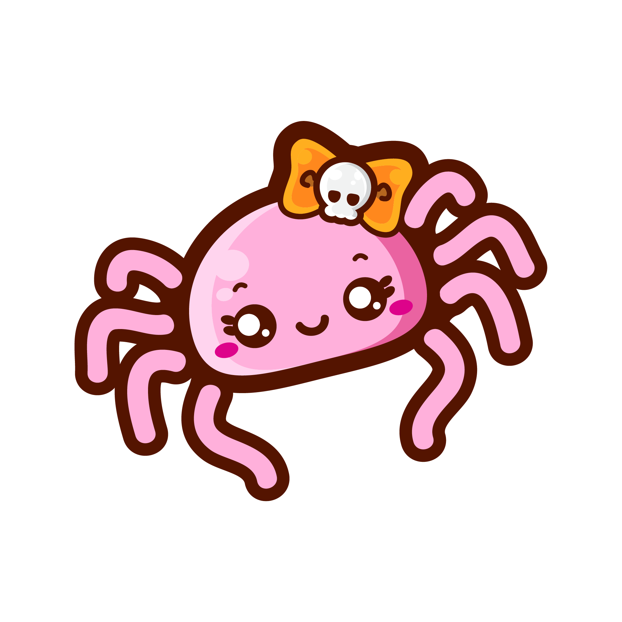 Spider 32 — Spider sticker SVG cut file