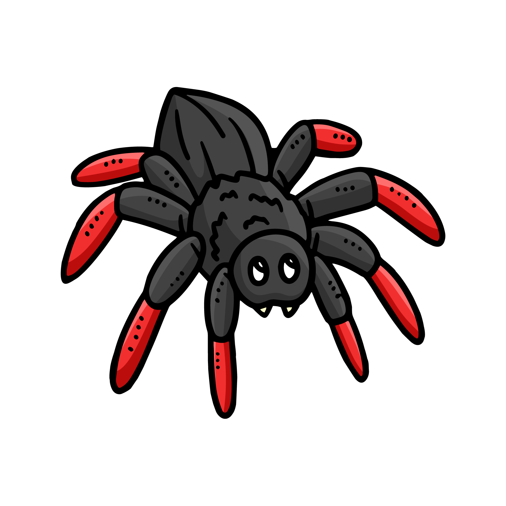 Spider 43 — Spider sticker SVG cut file