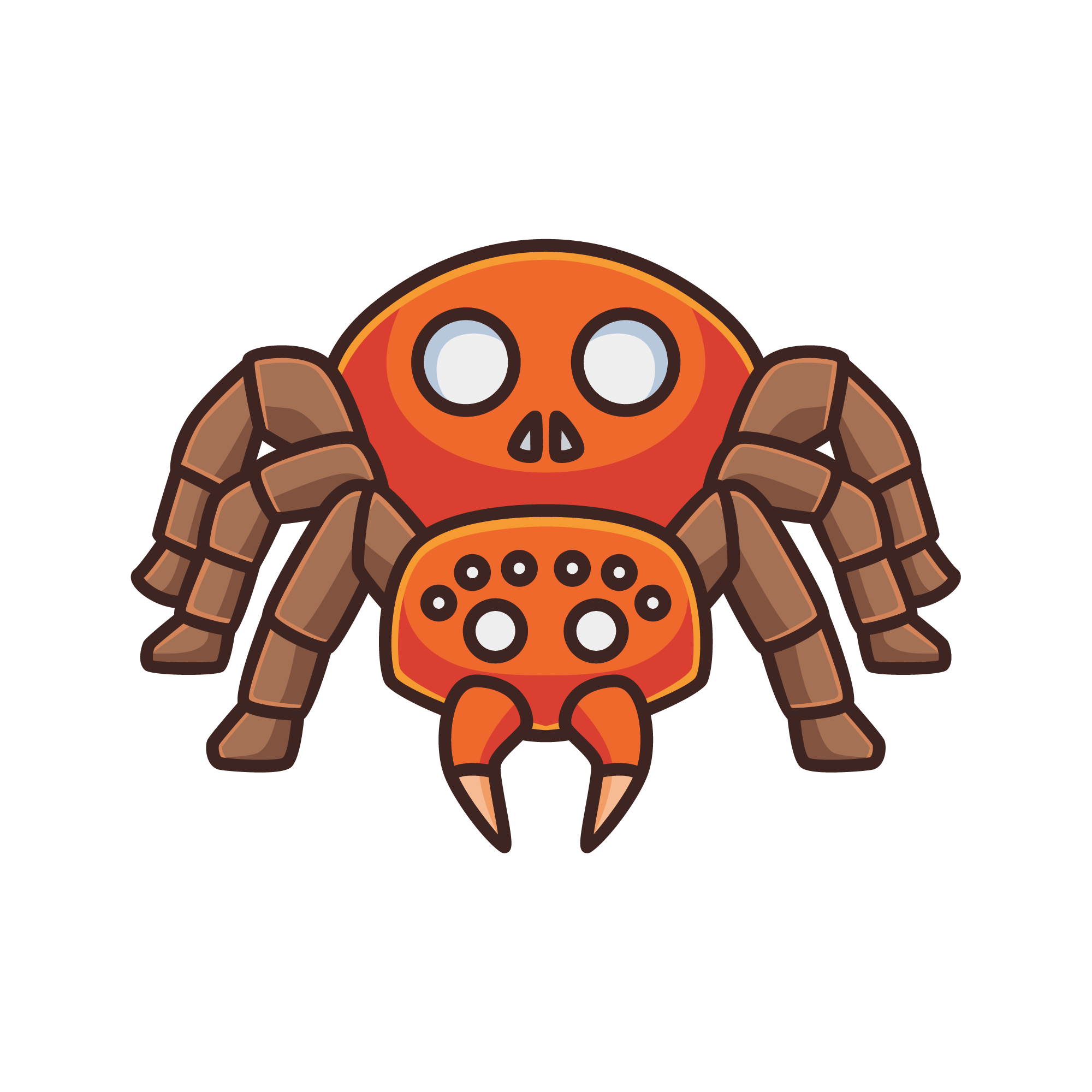 Spider 50 — Spider sticker SVG cut file