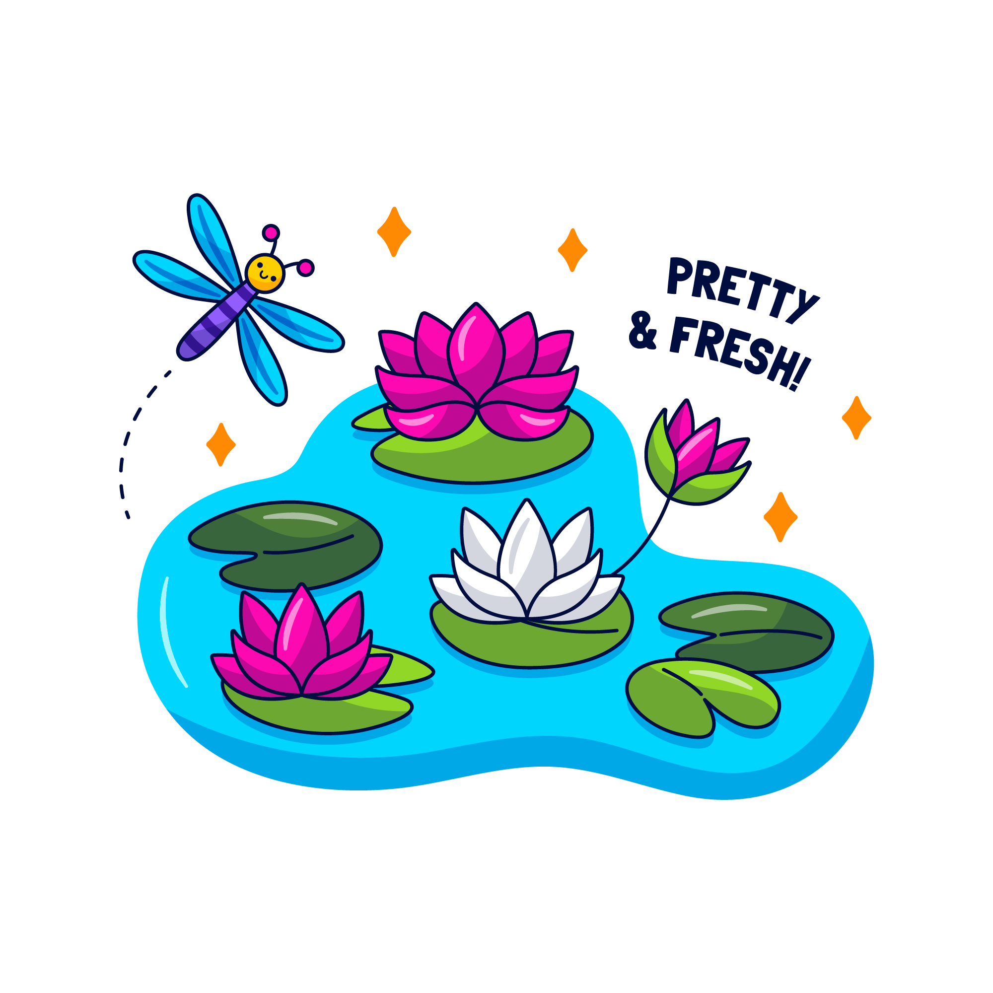 Spring 20 — Spring sticker SVG cut file