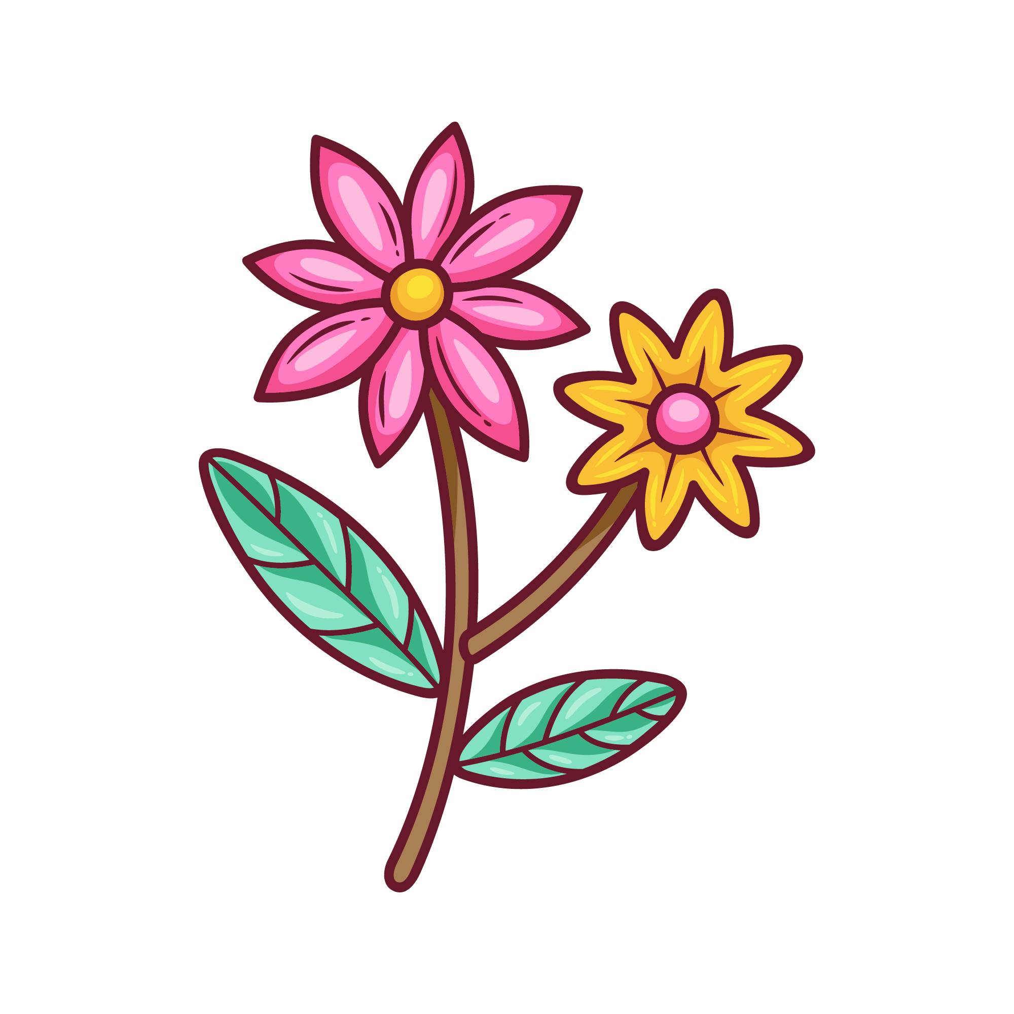 Spring 27 — Spring sticker SVG cut file
