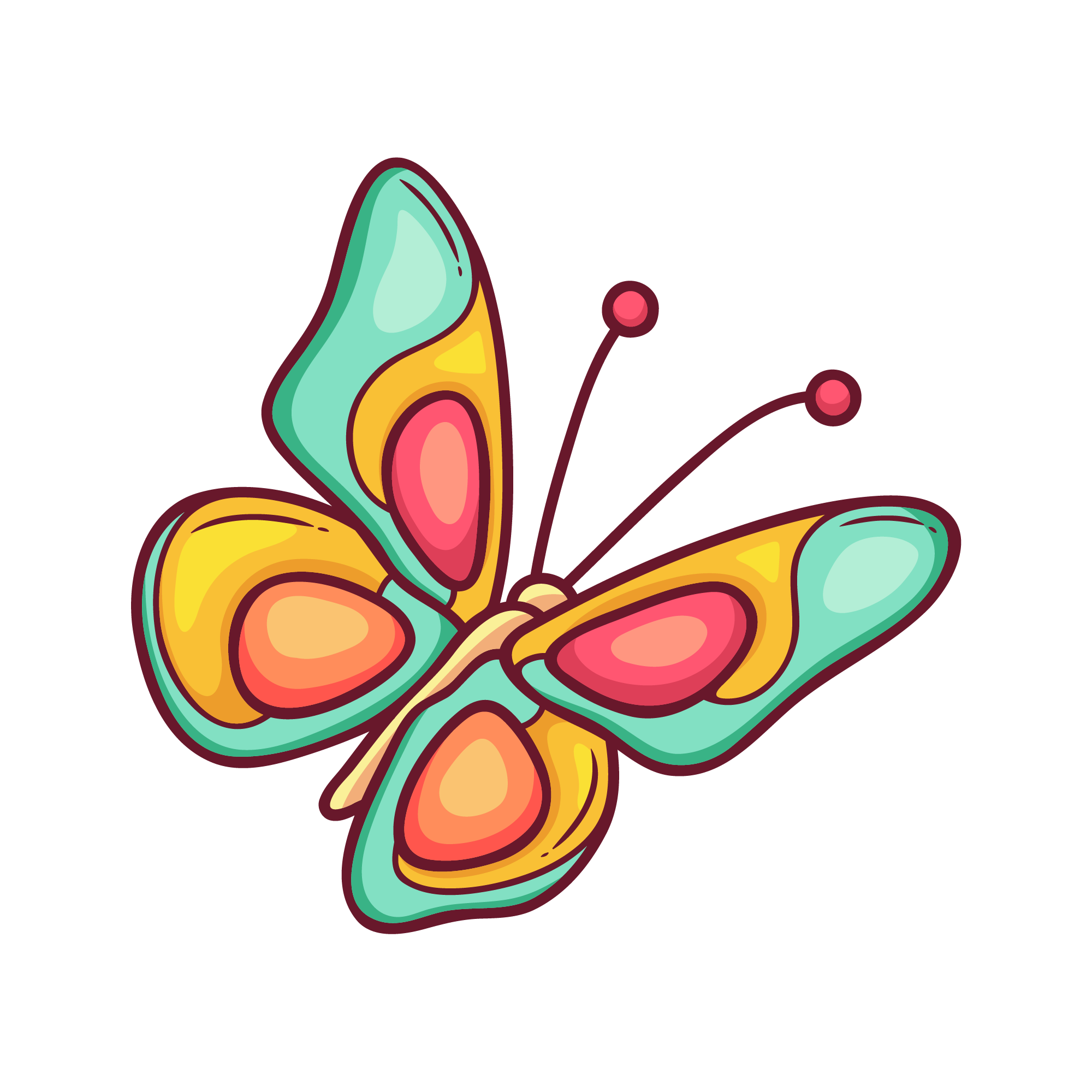 Spring 28 — Spring sticker SVG cut file