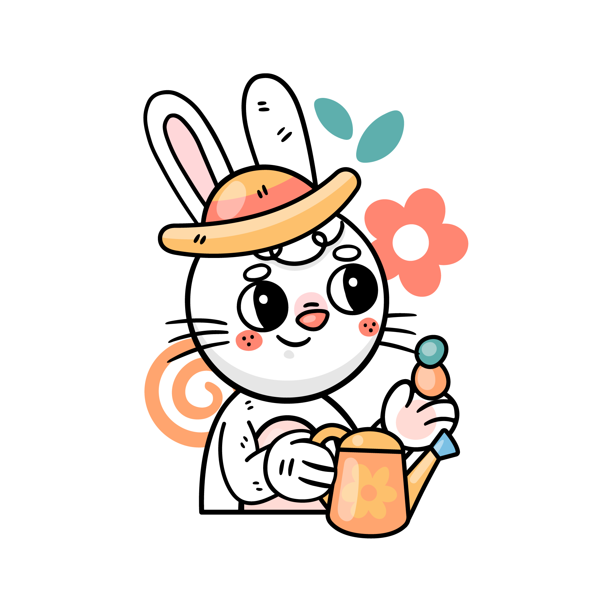 Spring 43 — Spring sticker SVG cut file