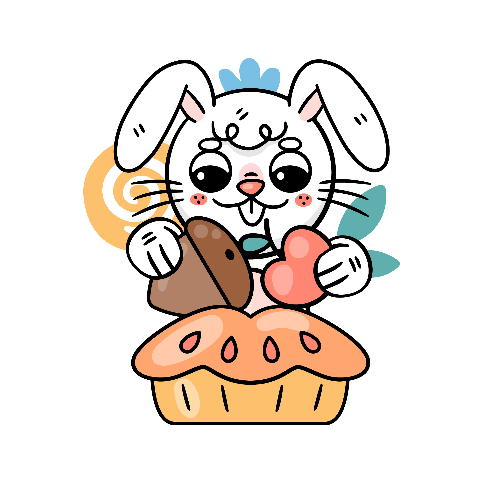 Spring 45 — Spring sticker SVG cut file