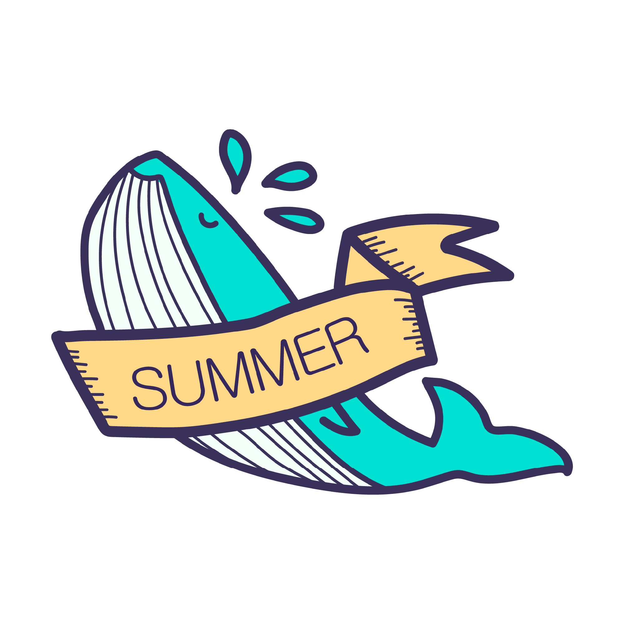 Summer 27 — Summer sticker SVG cut file