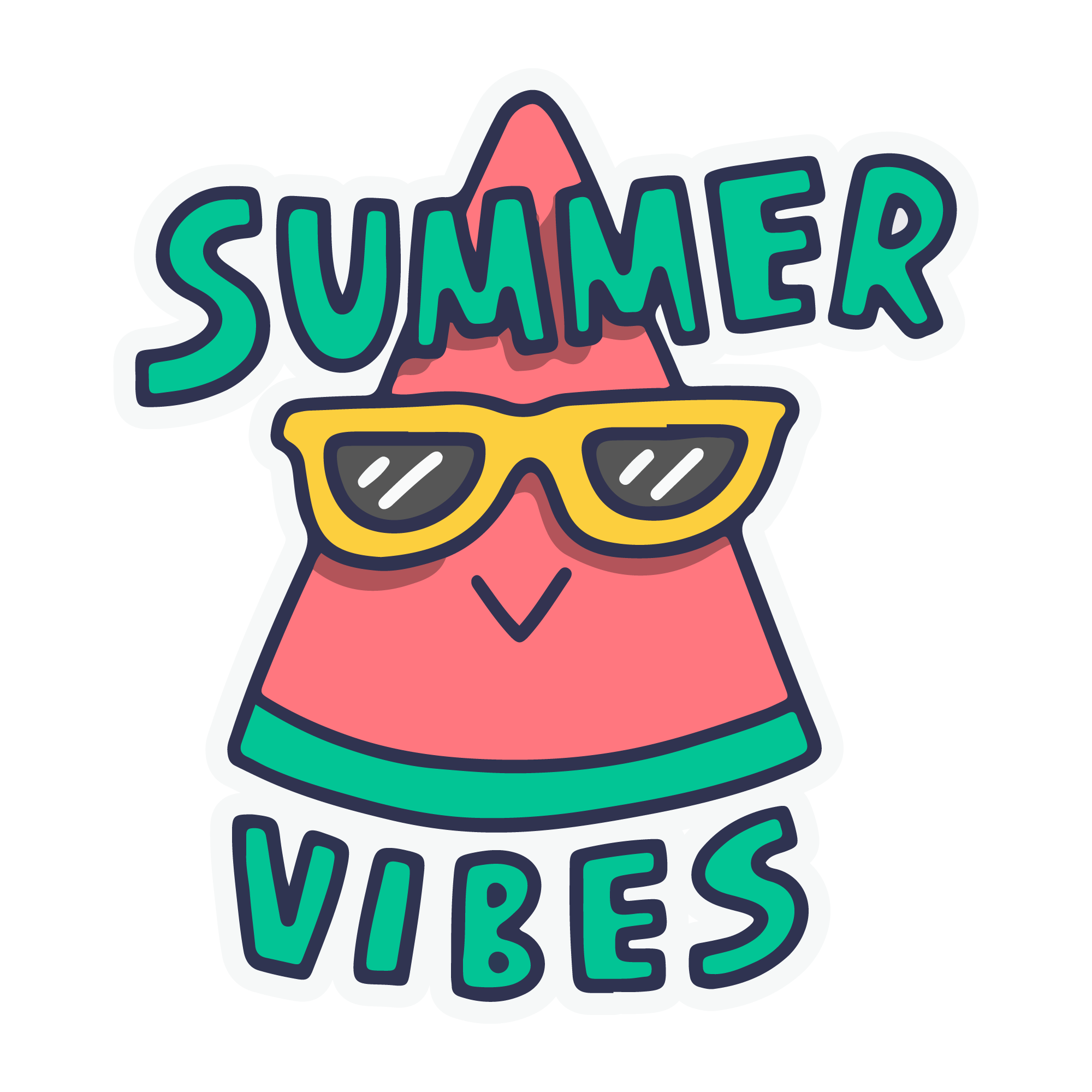 Summer 31 — Summer sticker SVG cut file