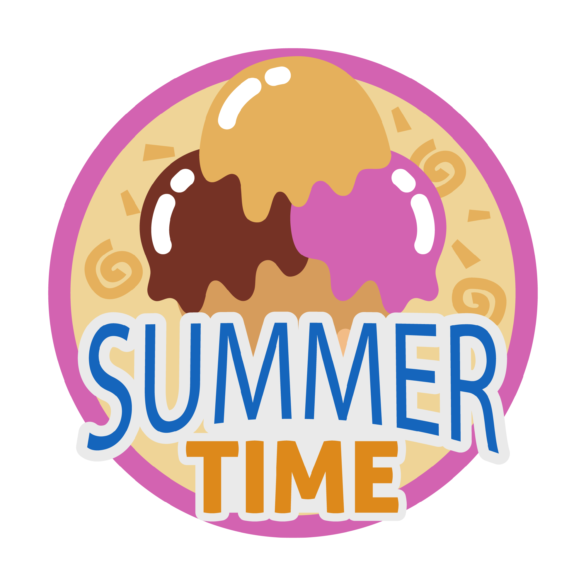 Summer 35 — Summer sticker SVG cut file