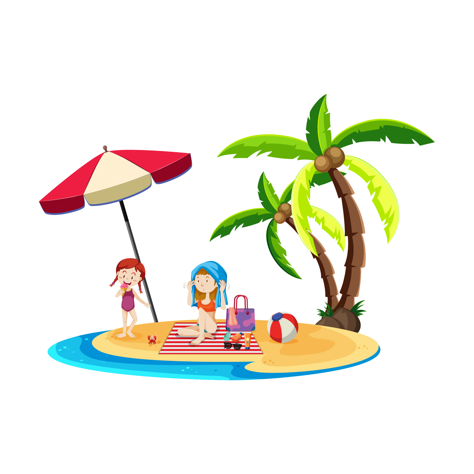 Summer 44 — Summer sticker SVG cut file