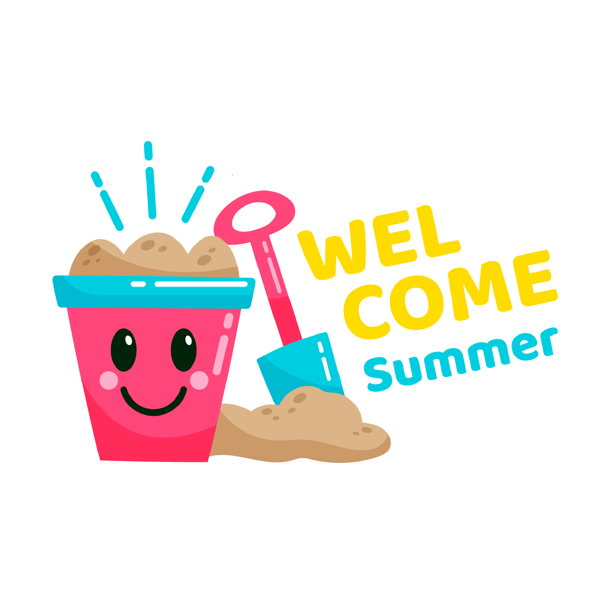 Summer 48 — Summer sticker SVG cut file