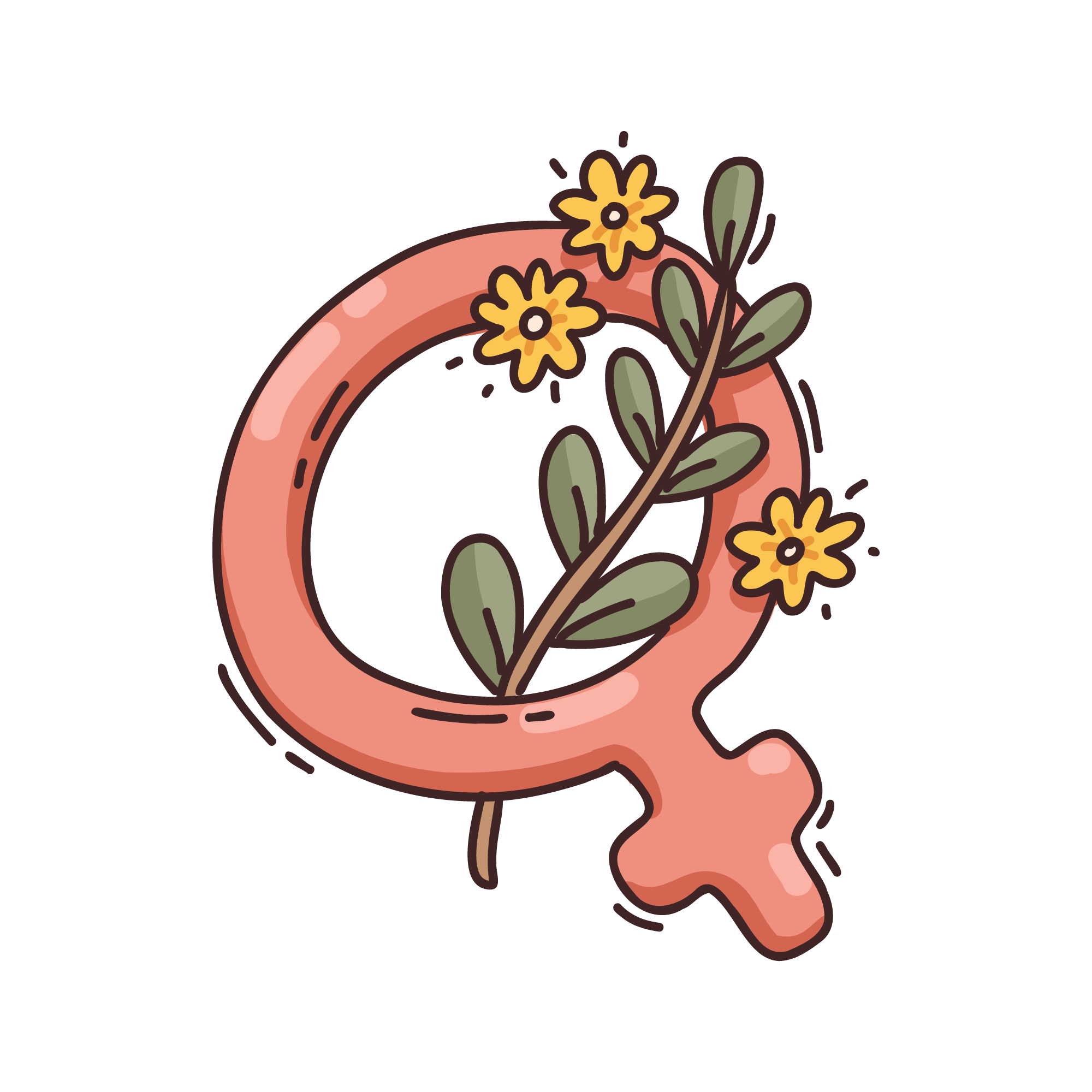 Sunflower 17 — Sunflower sticker SVG cut file