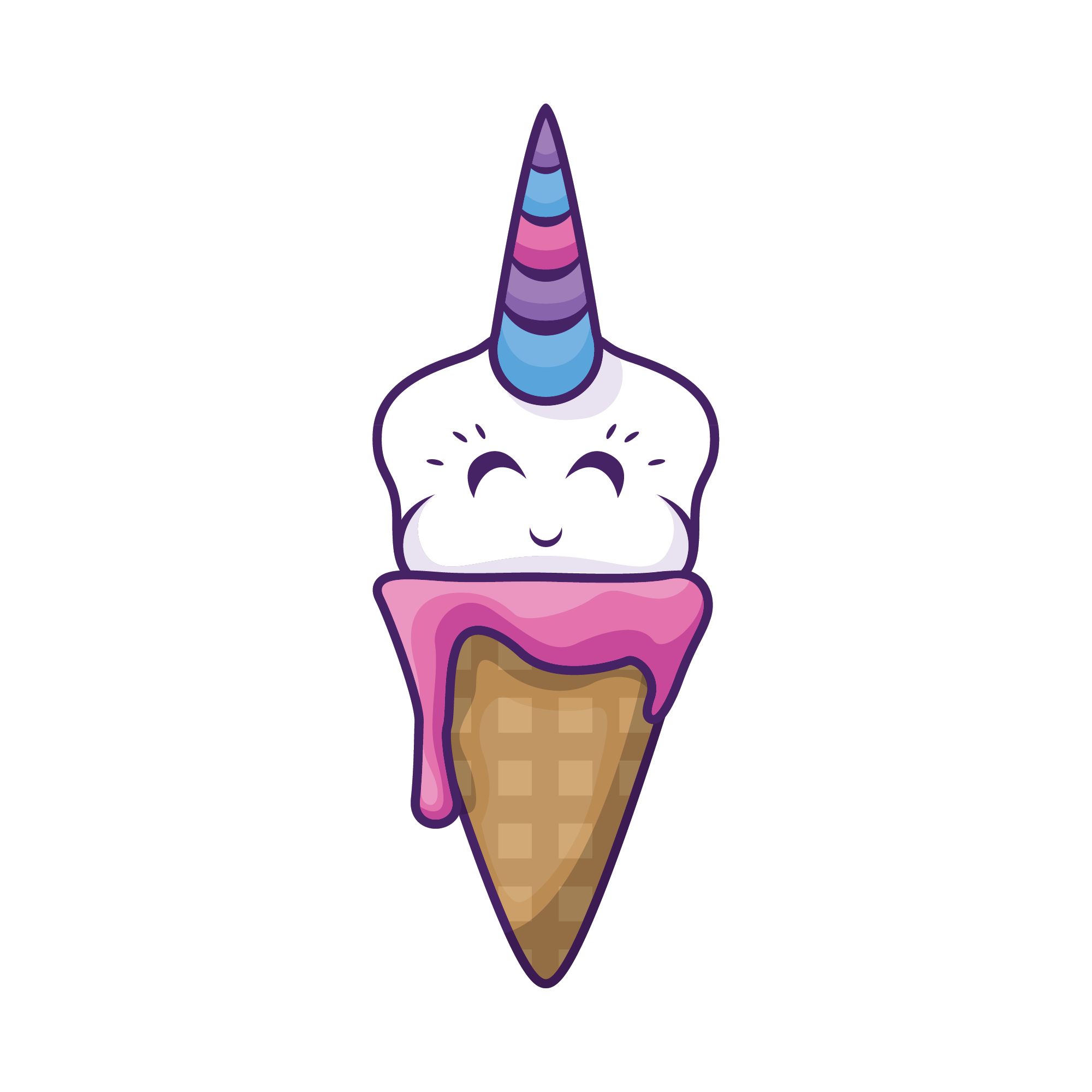 Unicorn stickers SVG designs — 25 cut files