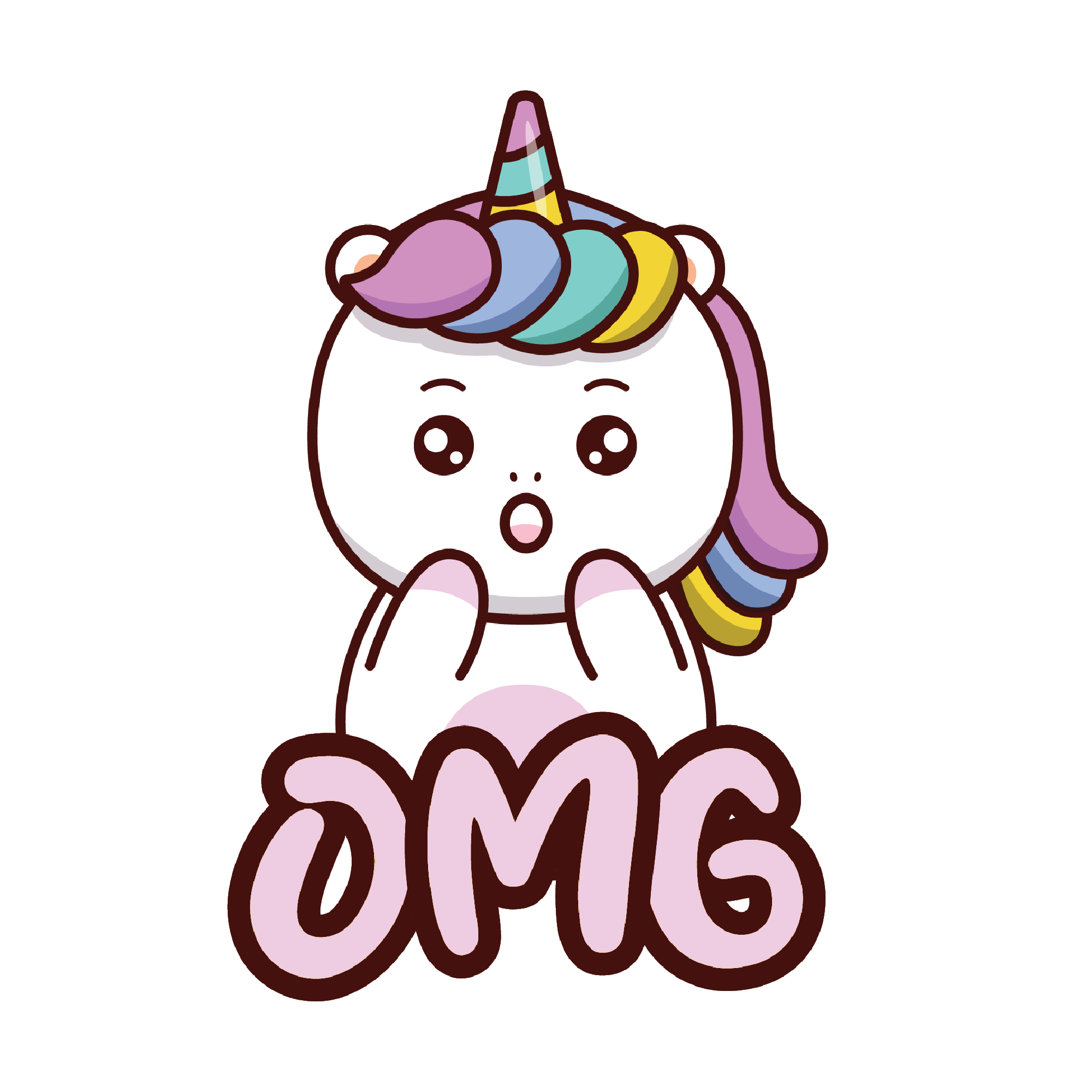 Unicorn 02 — Unicorn sticker SVG cut file