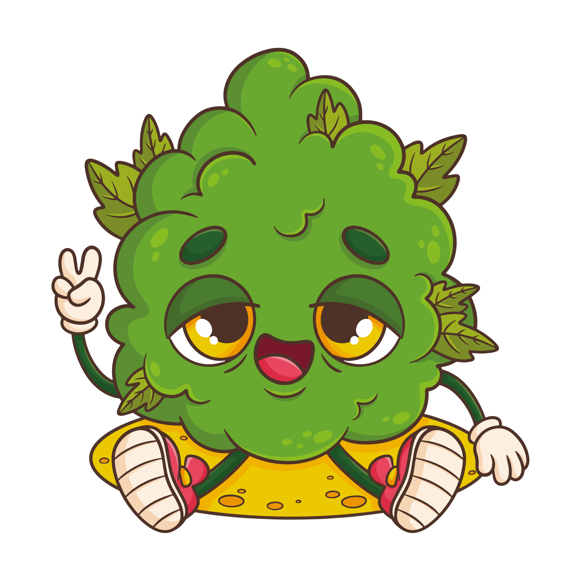Weed 22 — Weed sticker SVG cut file