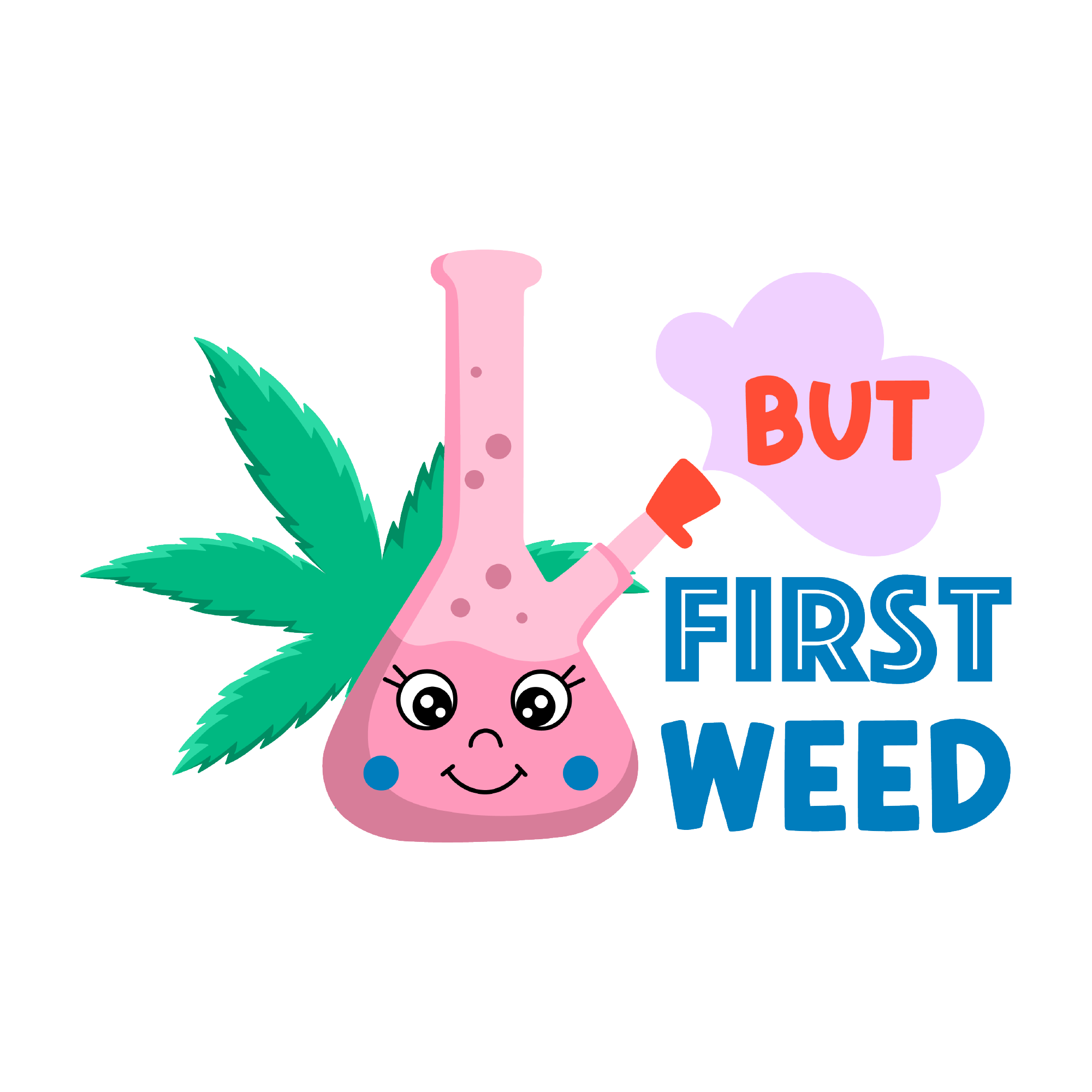 Weed 34 — Weed sticker SVG cut file