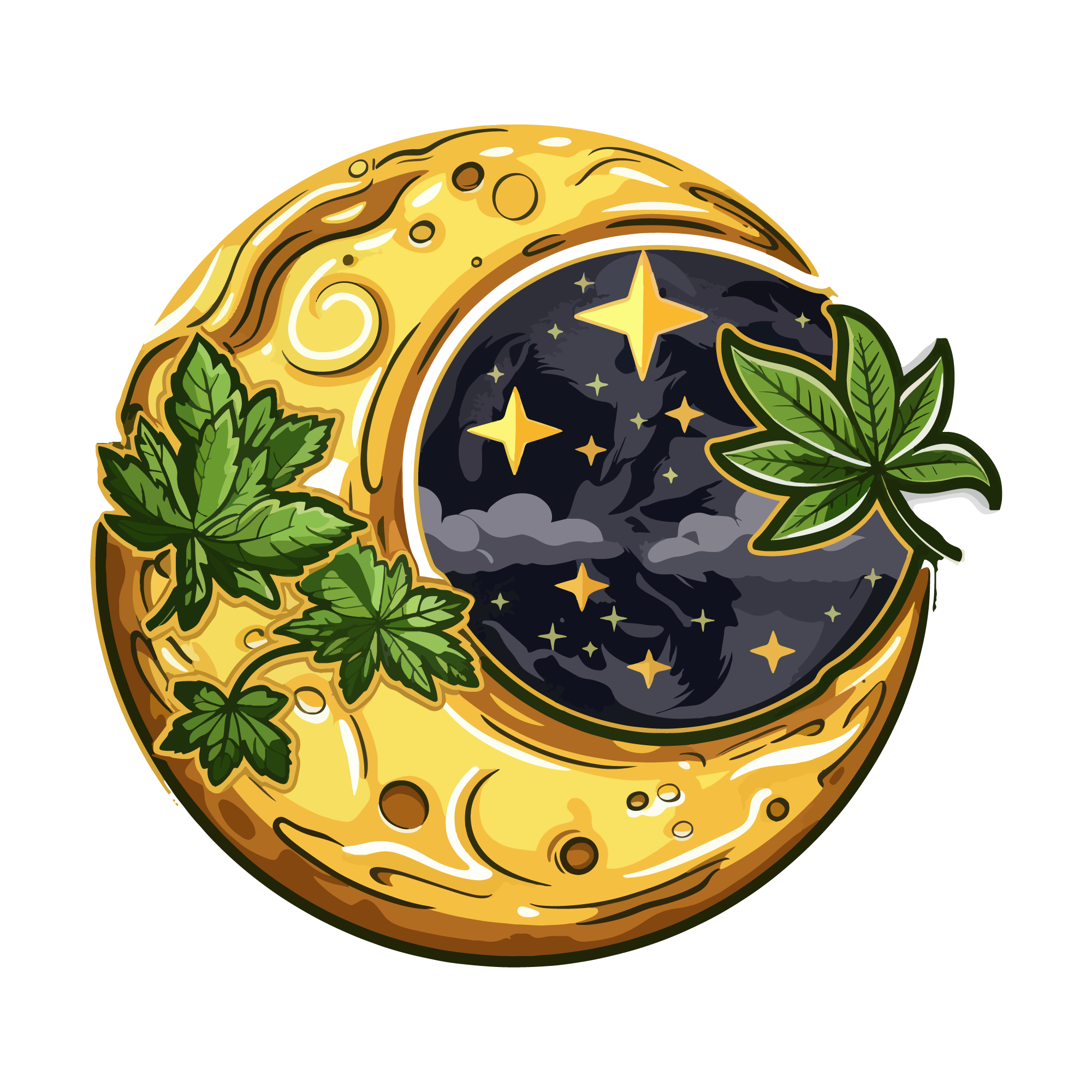 Weed 46 — Weed sticker SVG cut file