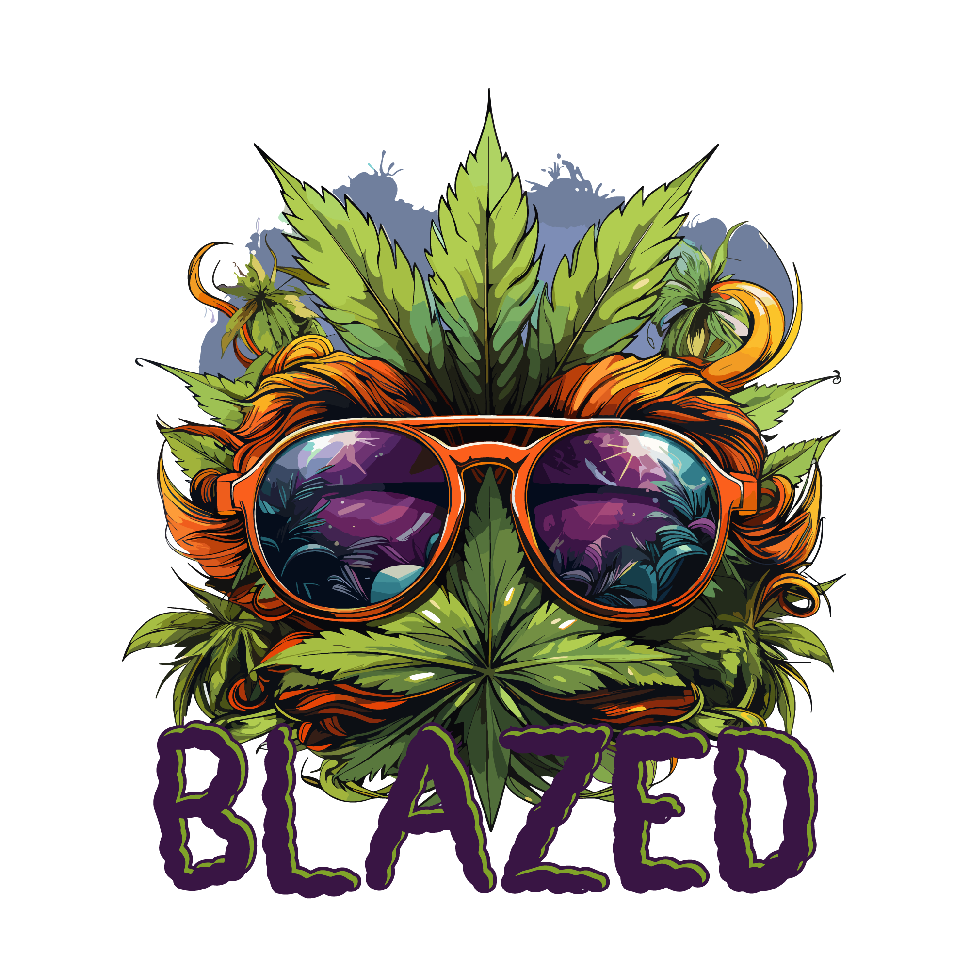 Weed 49 — Weed sticker SVG cut file