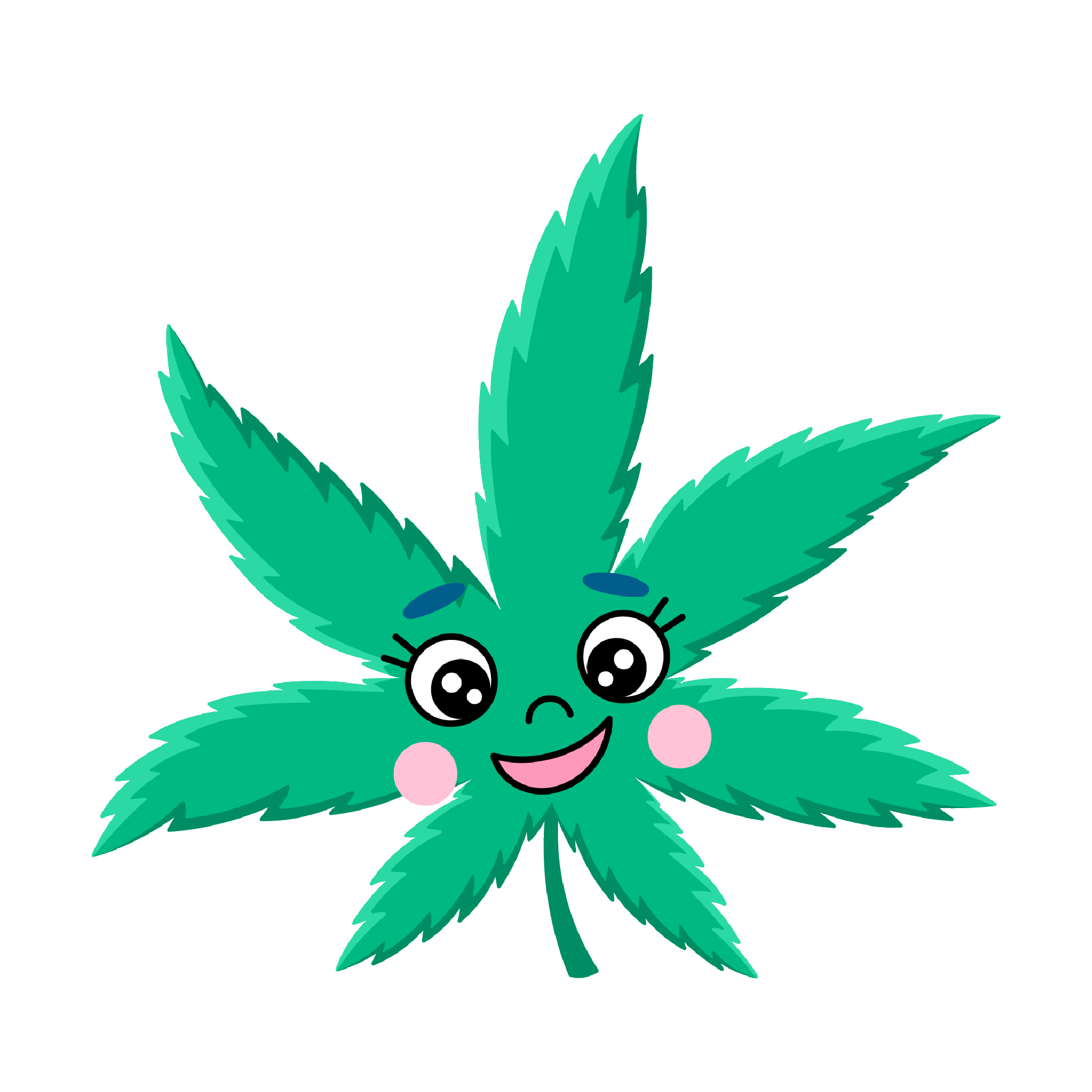 Weed 50 — Weed sticker SVG cut file