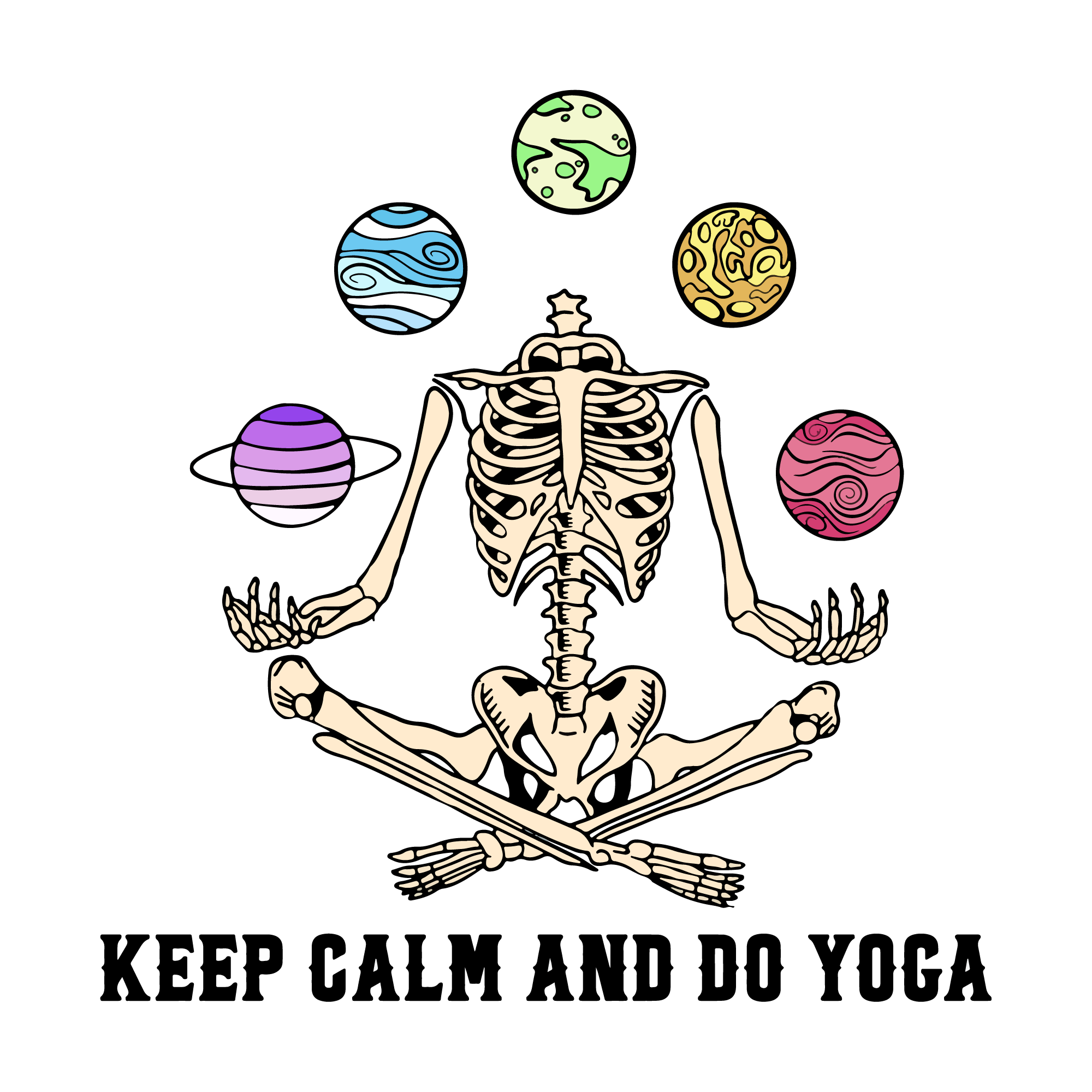 Yoga 19 — Yoga sticker SVG cut file