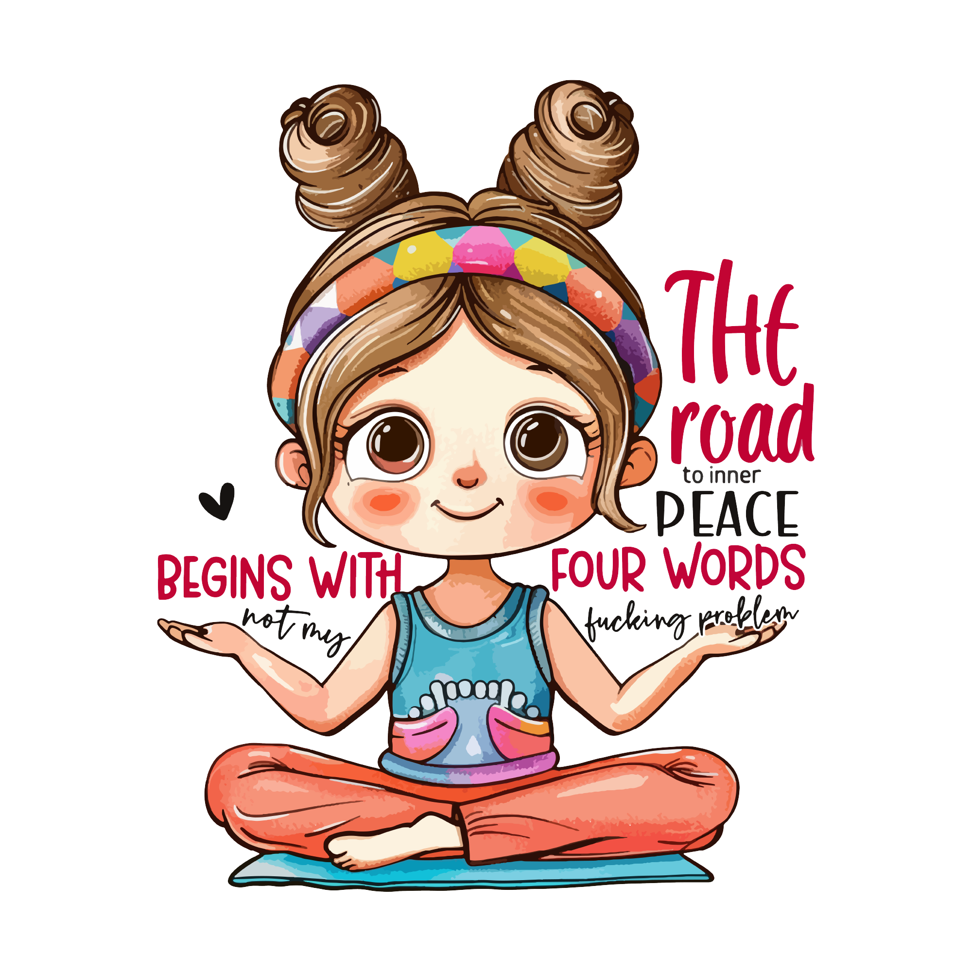 Yoga 03 — Yoga sticker SVG cut file