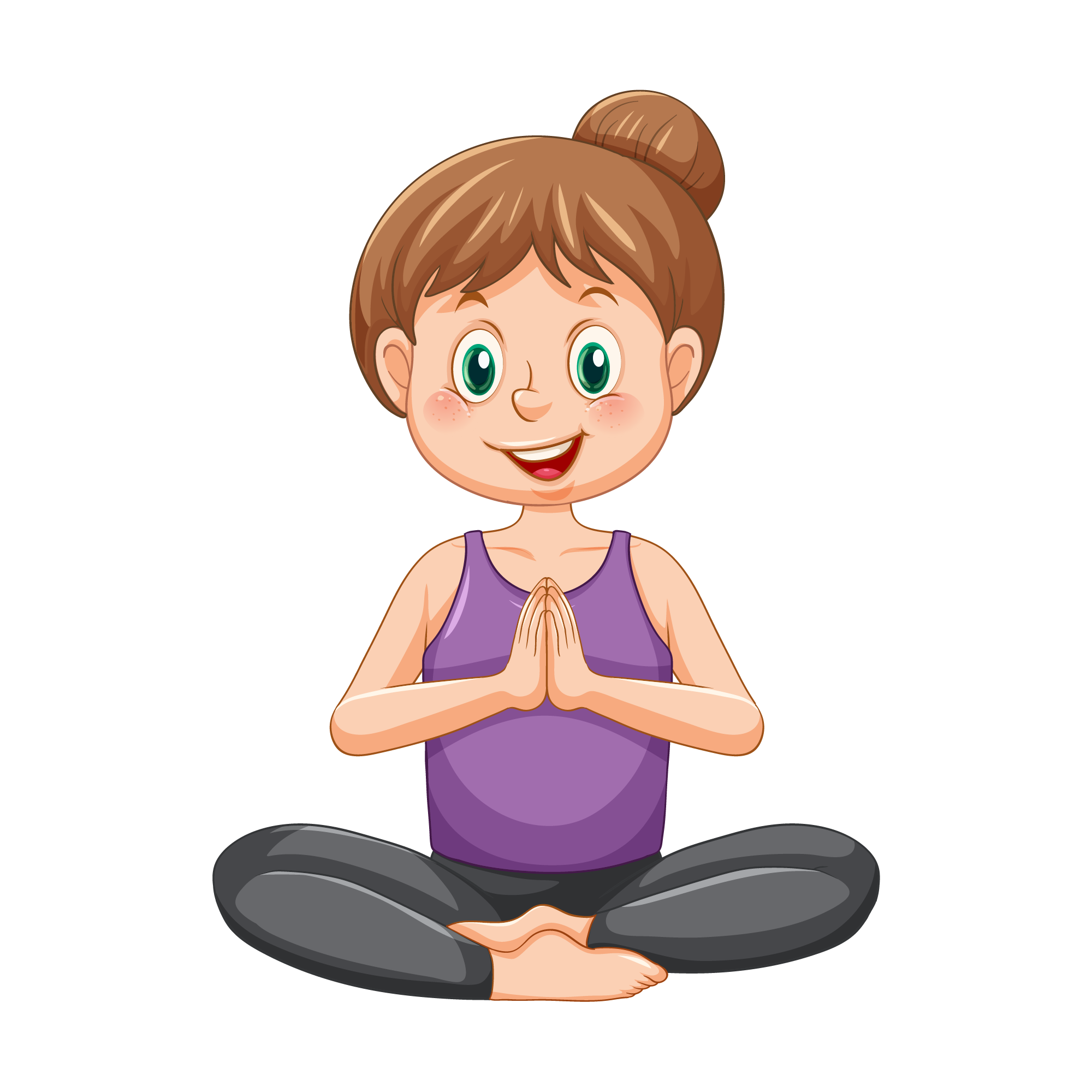 Yoga 21 — Yoga sticker SVG cut file