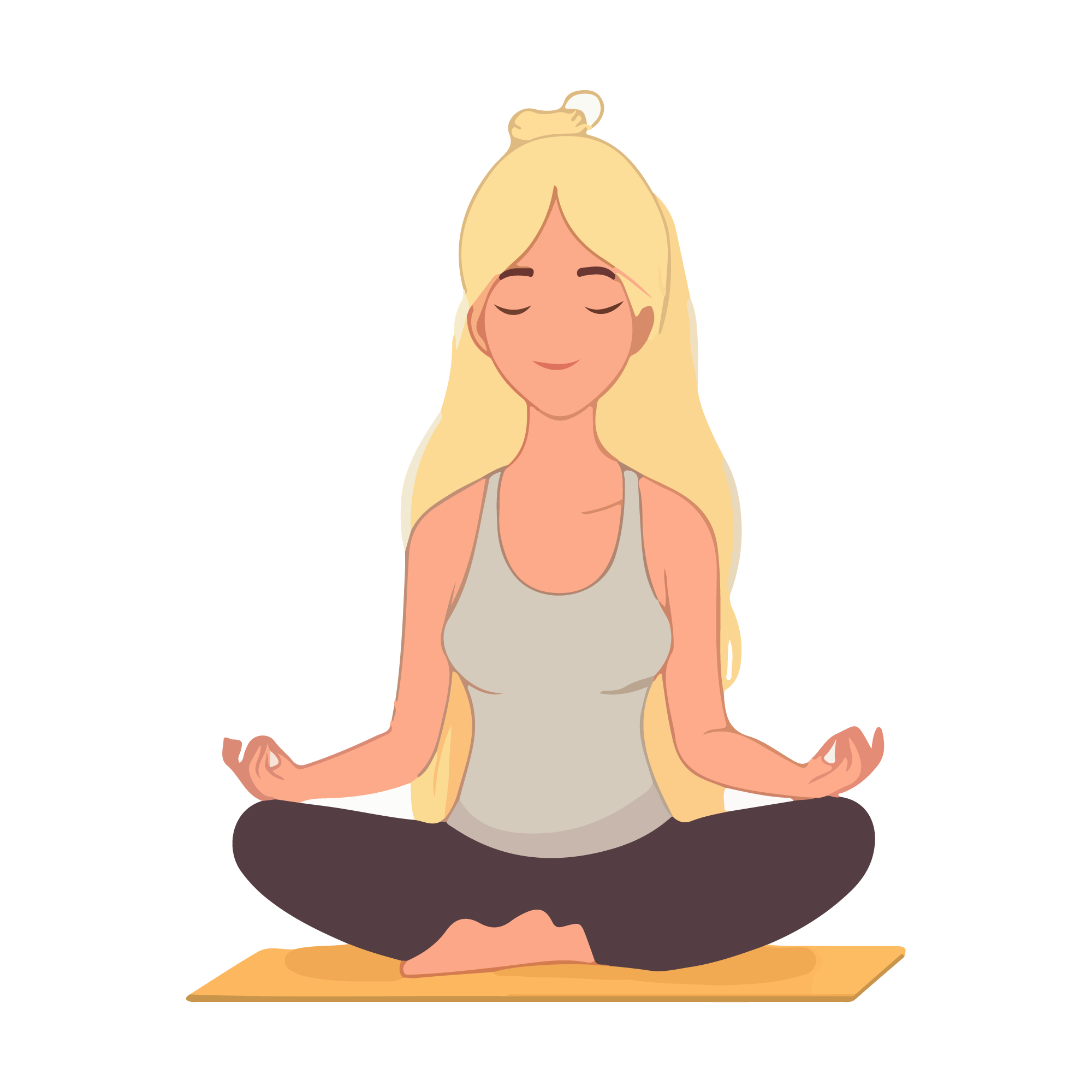 Yoga 29 — Yoga sticker SVG cut file