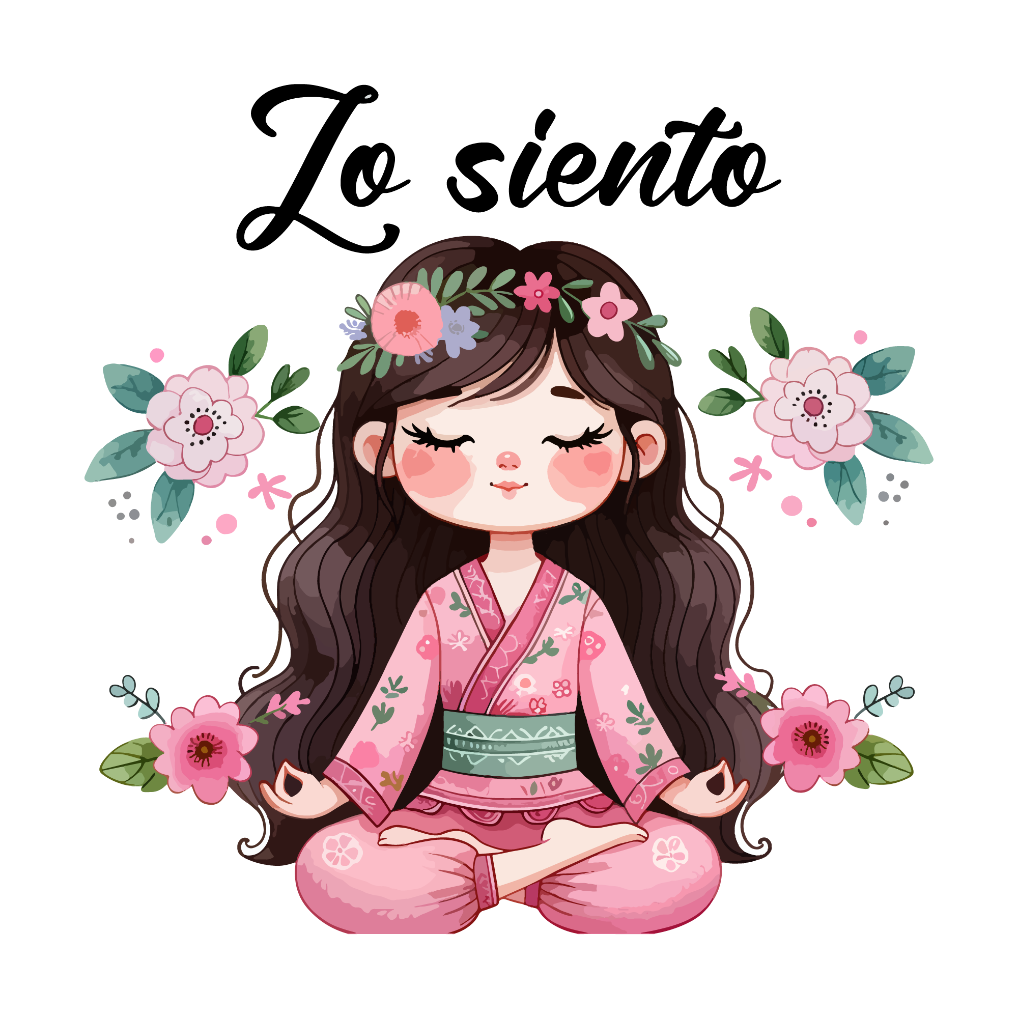 Yoga 30 — Yoga sticker SVG cut file