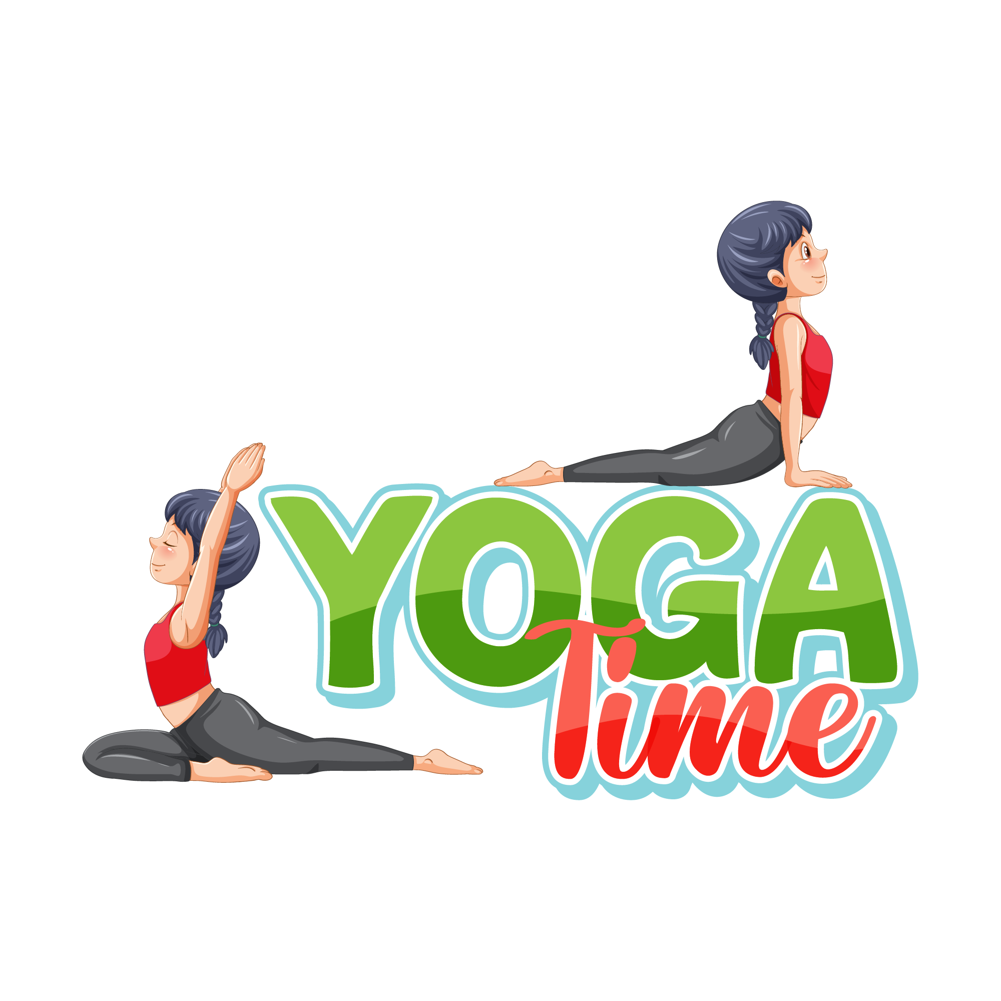 Yoga 32 — Yoga sticker SVG cut file