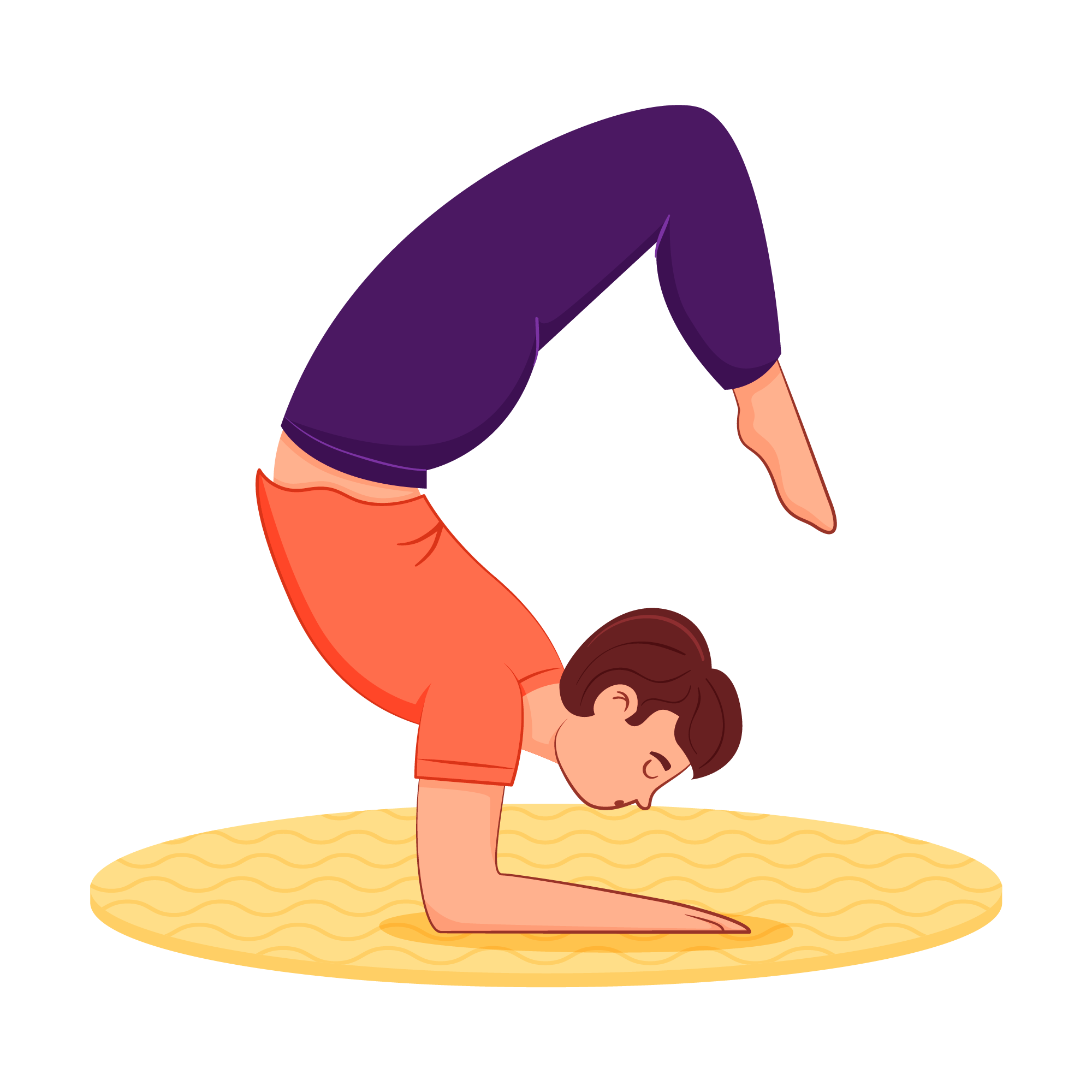 Yoga 37 — Yoga sticker SVG cut file