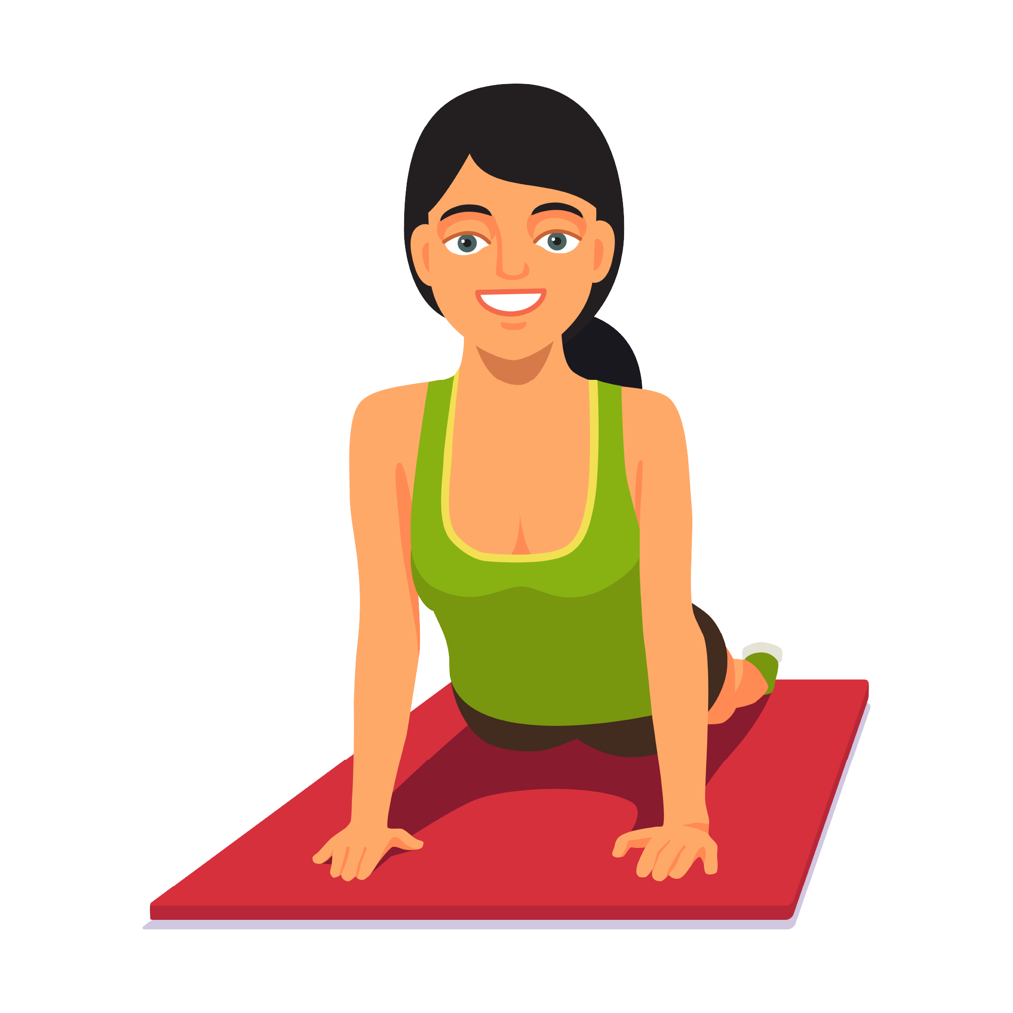 Yoga 42 — Yoga sticker SVG cut file