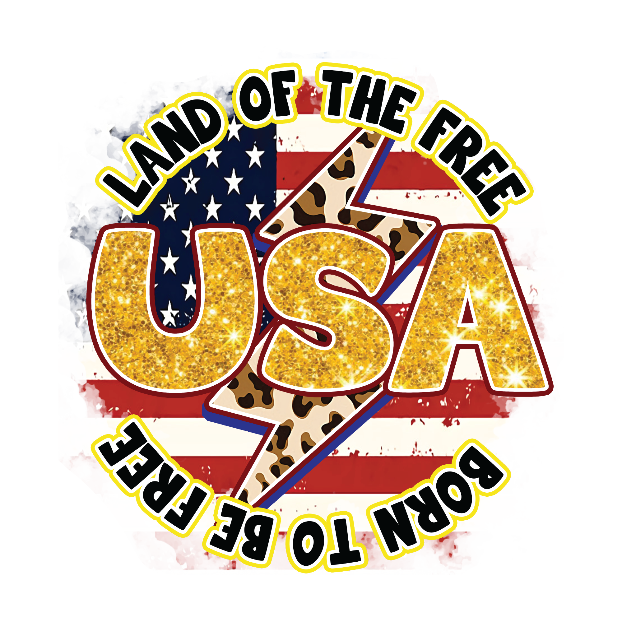 4th of July 19 — 4th of July sublimation SVG cut file