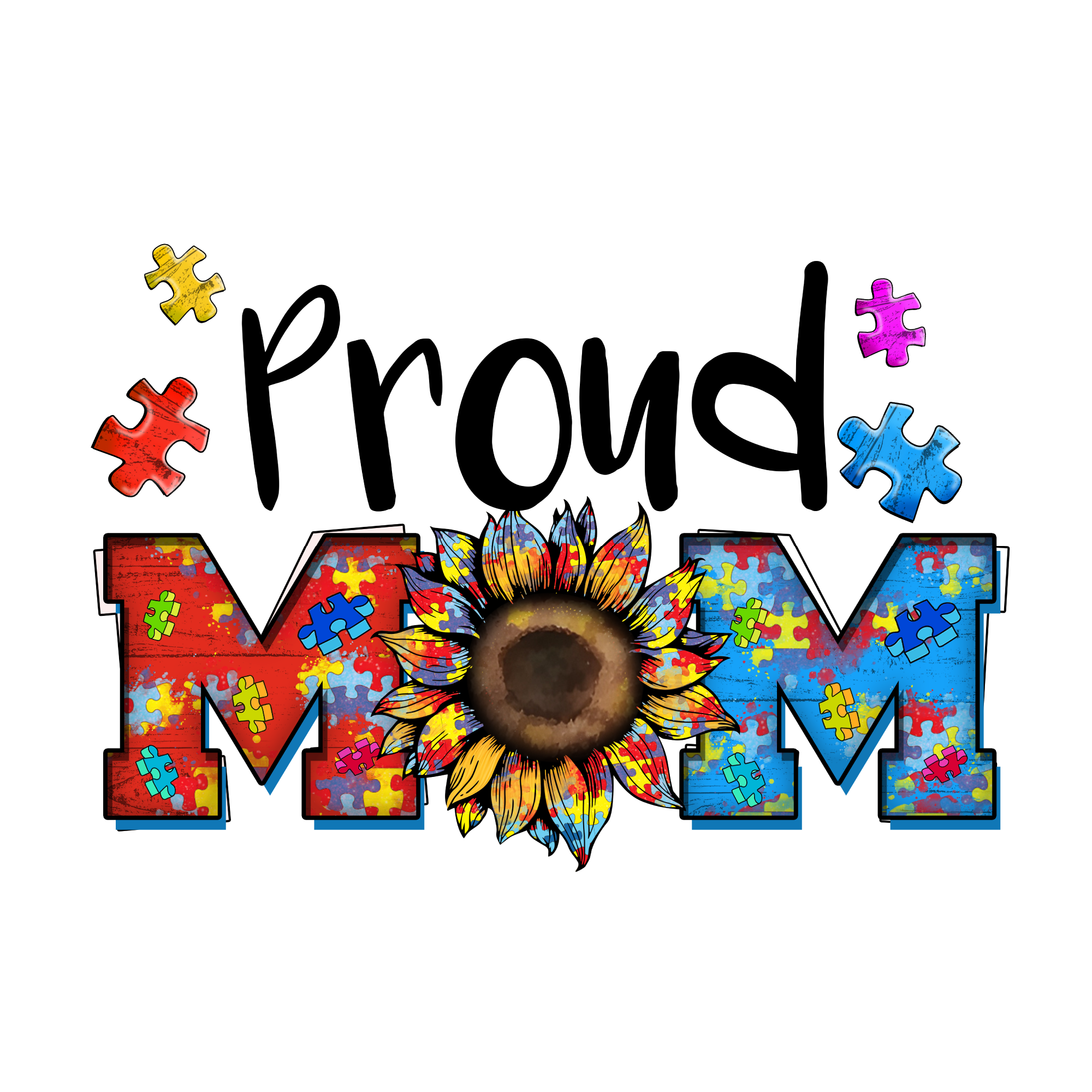 Autism sublimations design