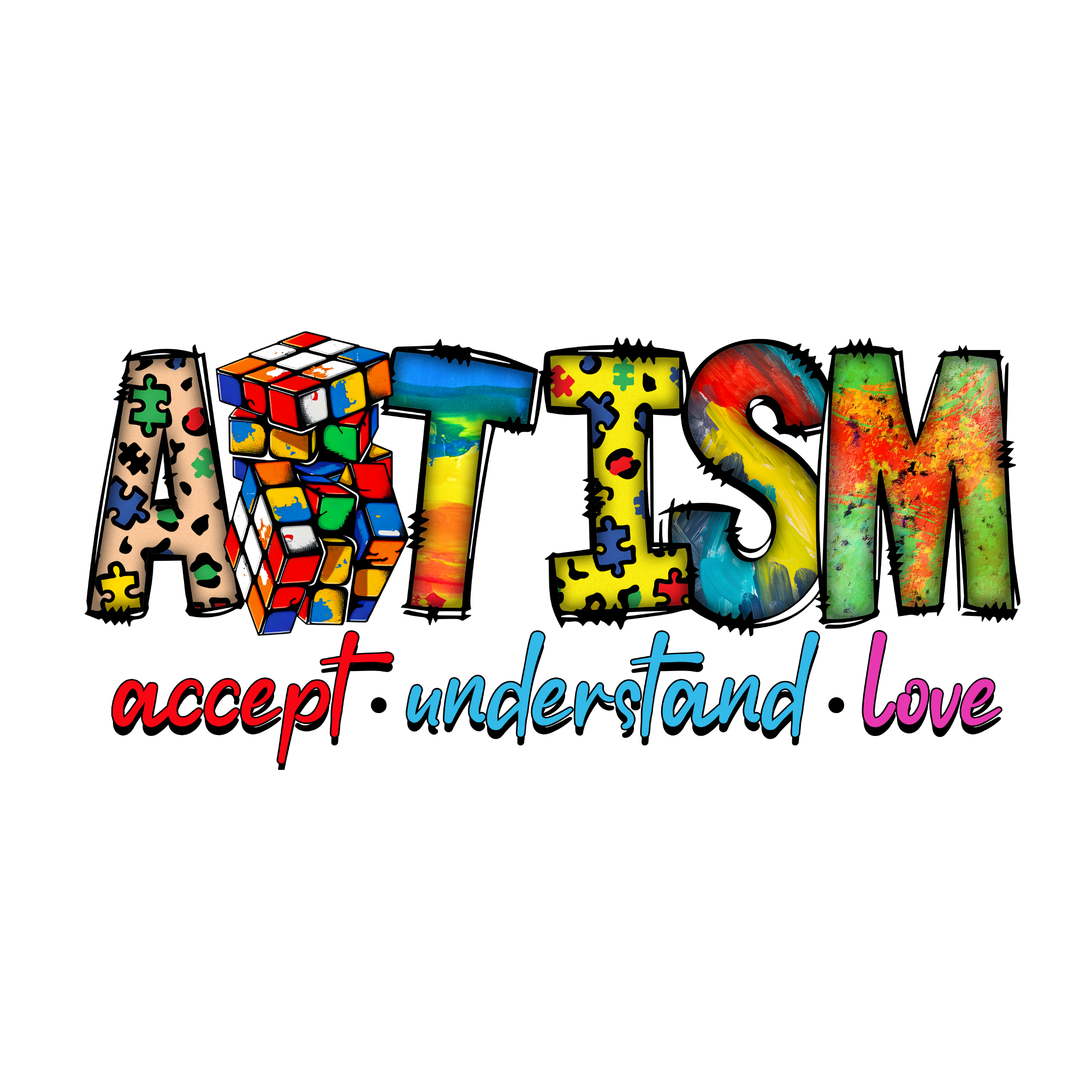 Autism 17 — Autism sublimation SVG cut file