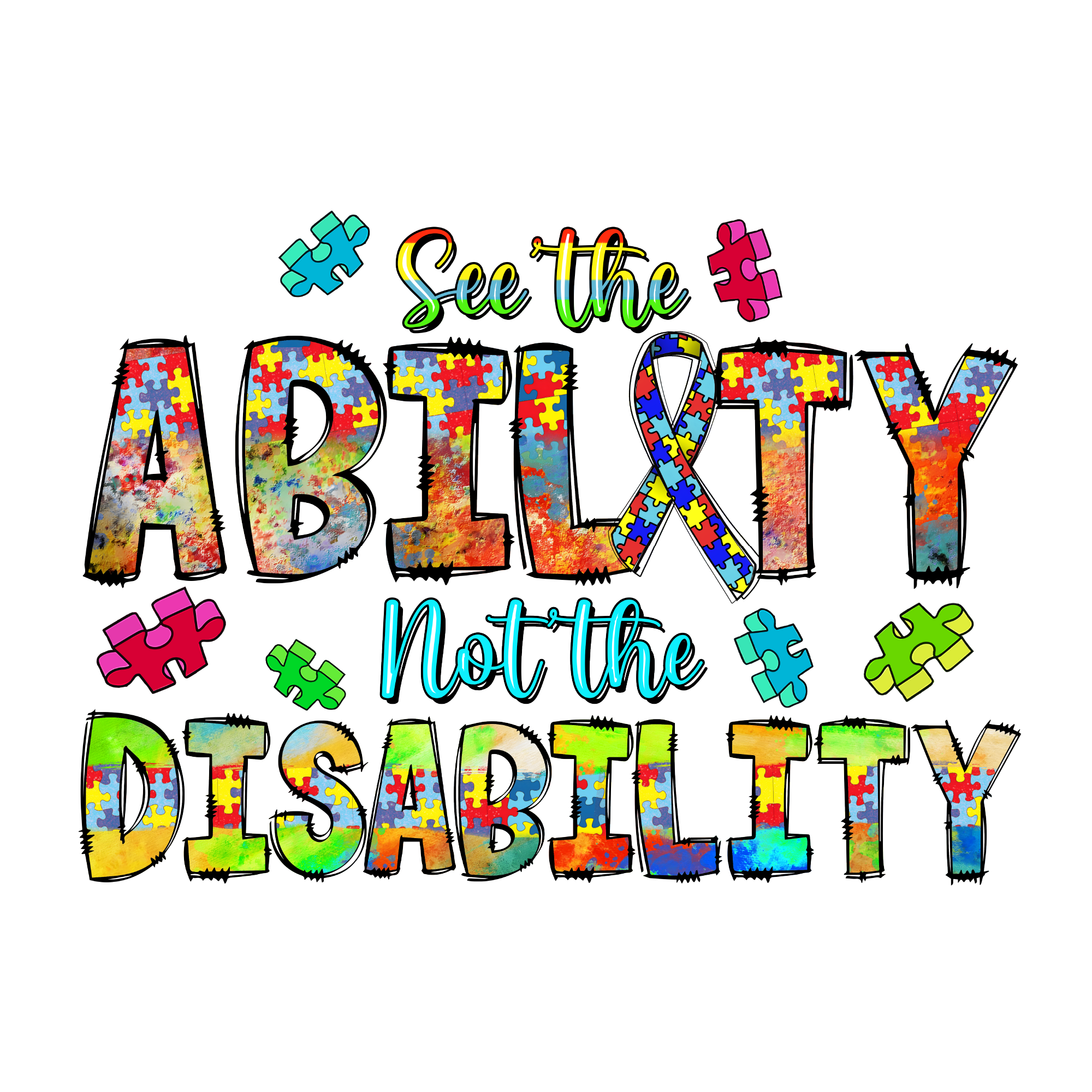 Autism 19 — Autism sublimation SVG cut file