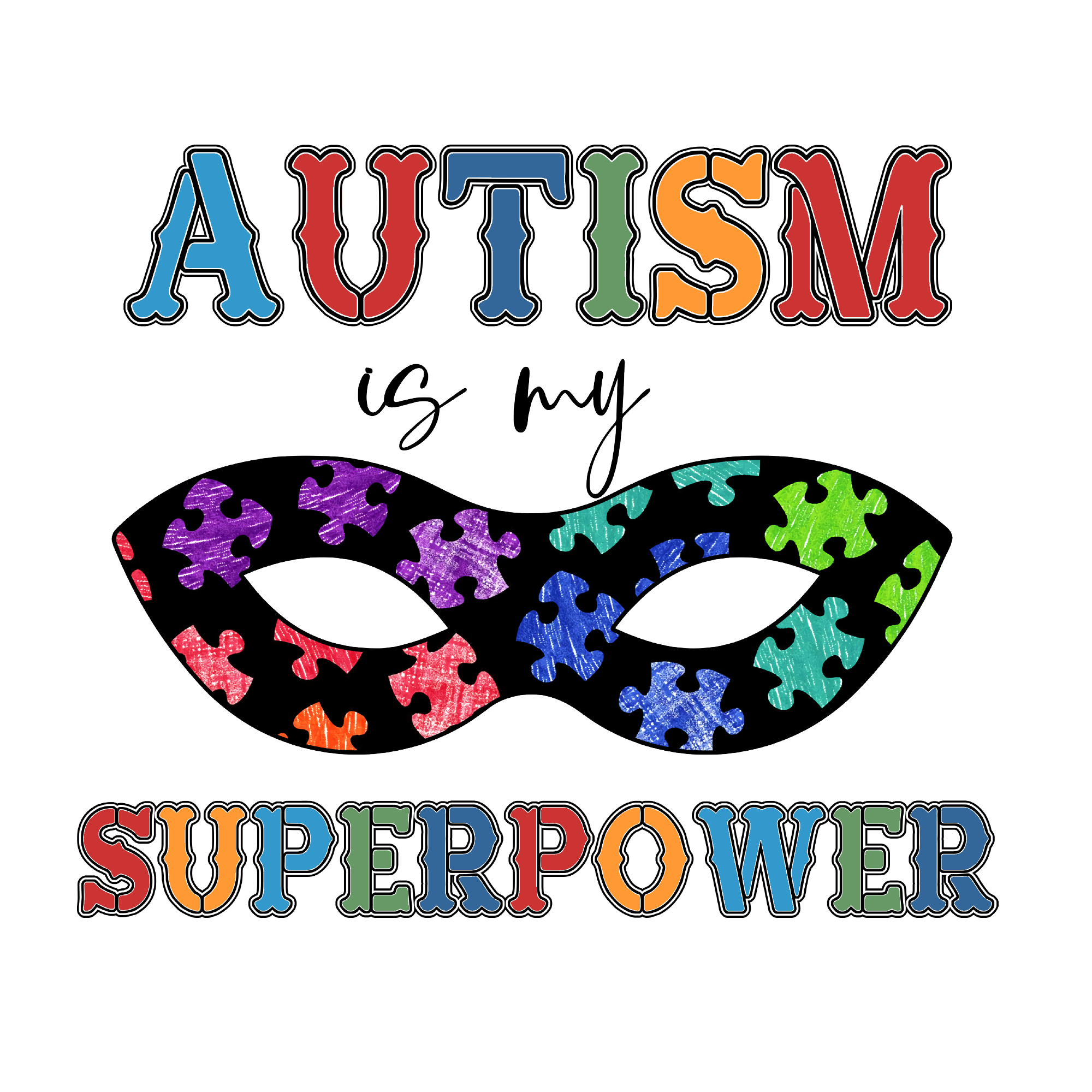 Autism 33 — Autism sublimation SVG cut file