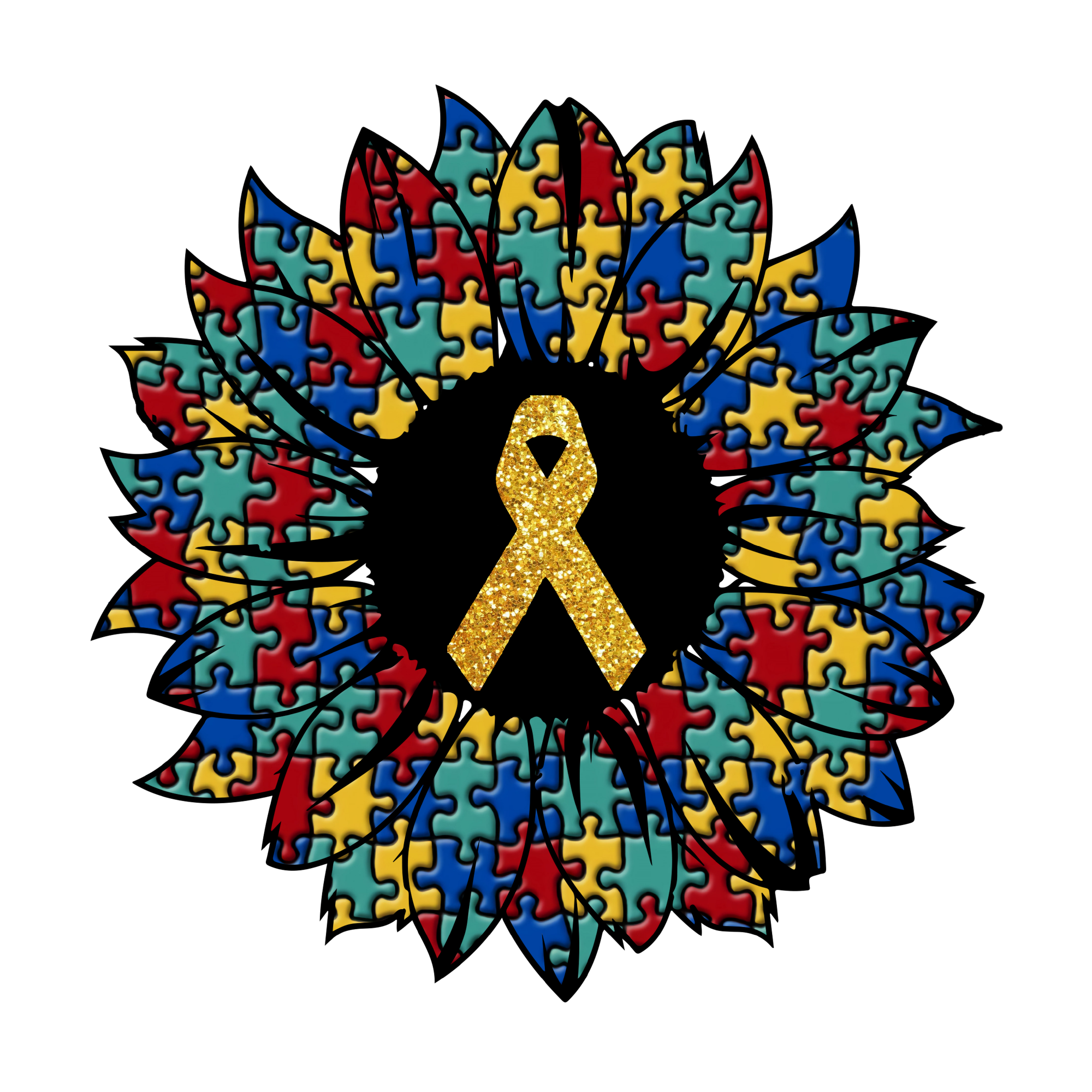 Autism 45 — Autism sublimation SVG cut file
