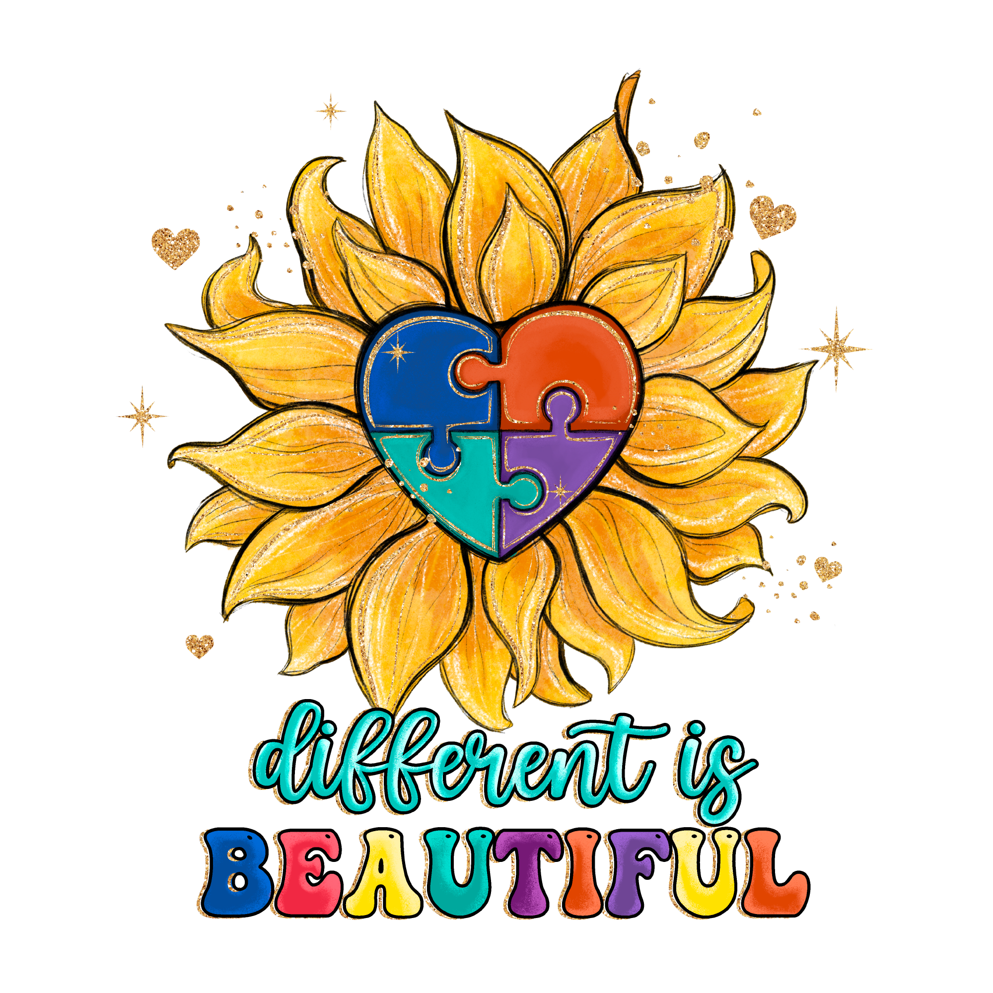 Autism 48 — Autism sublimation SVG cut file