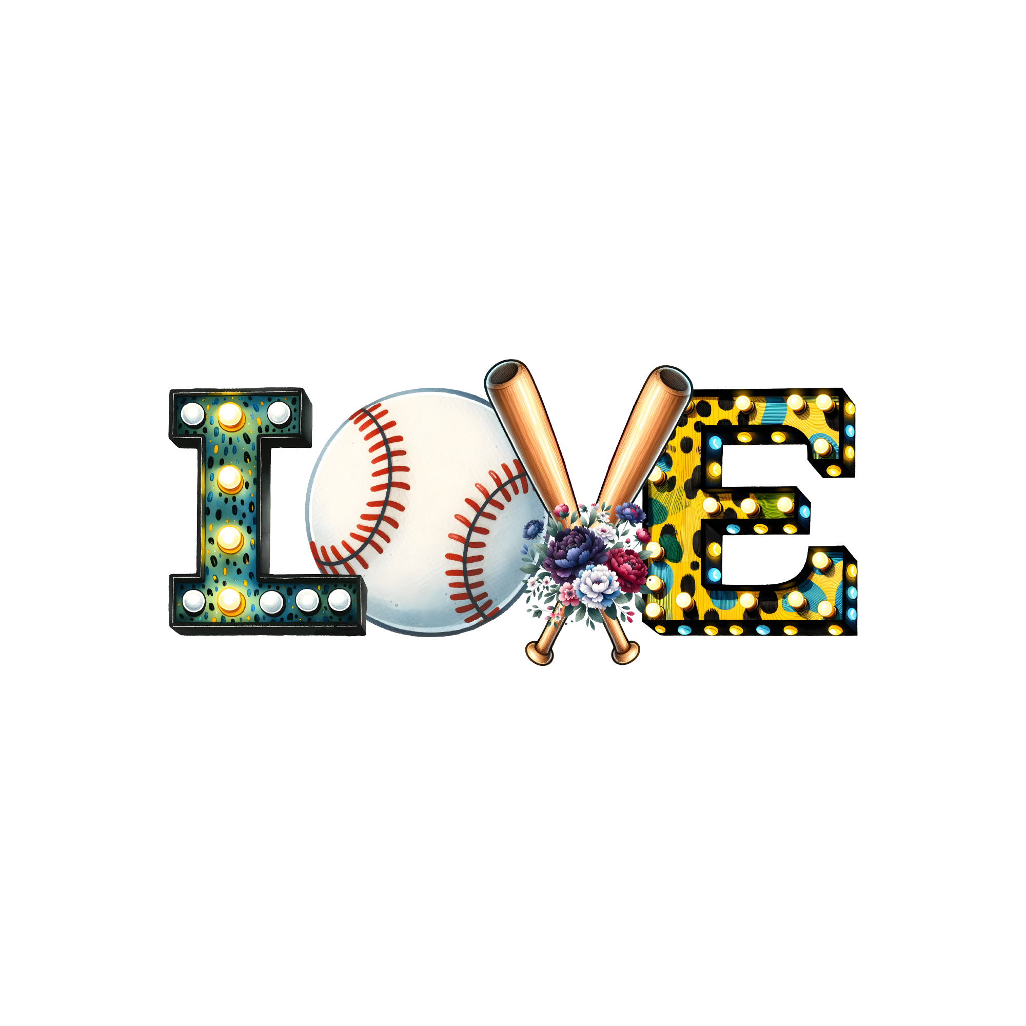 Baseball 38 — Baseball sublimation SVG cut file