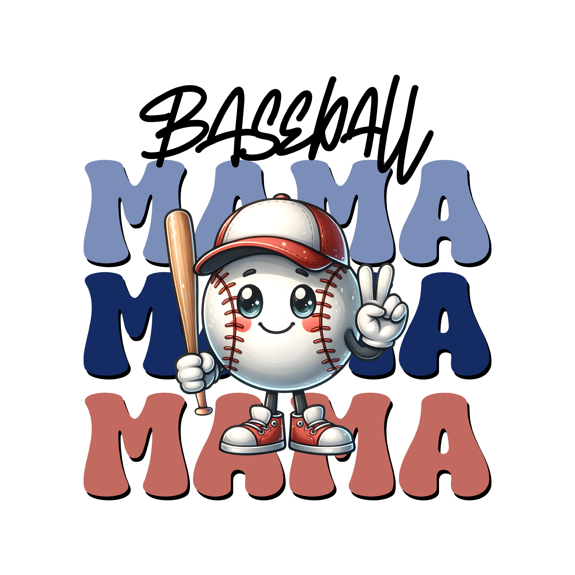Baseball 47 — Baseball sublimation SVG cut file