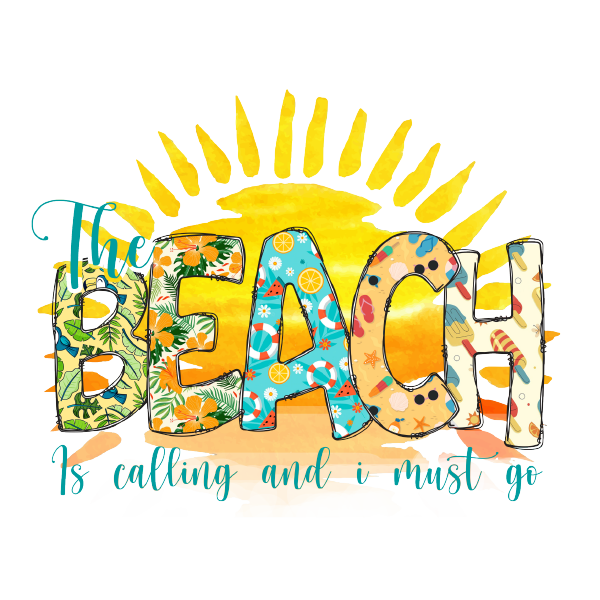 Beach 39 — Beach sublimation SVG cut file