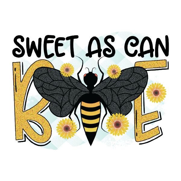 Bee 44 — Bee sublimation SVG cut file
