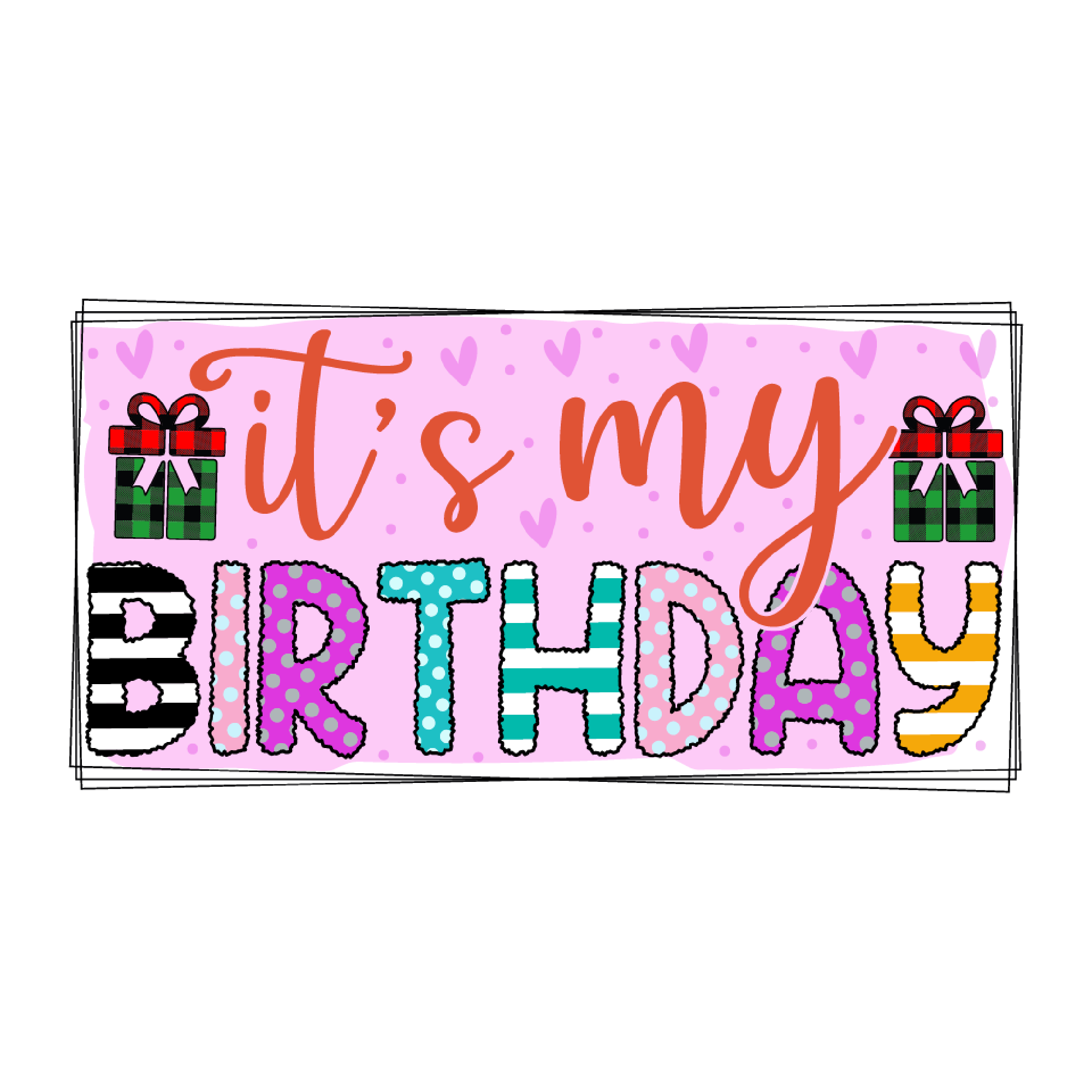 Birthday 17 — Birthday sublimation SVG cut file