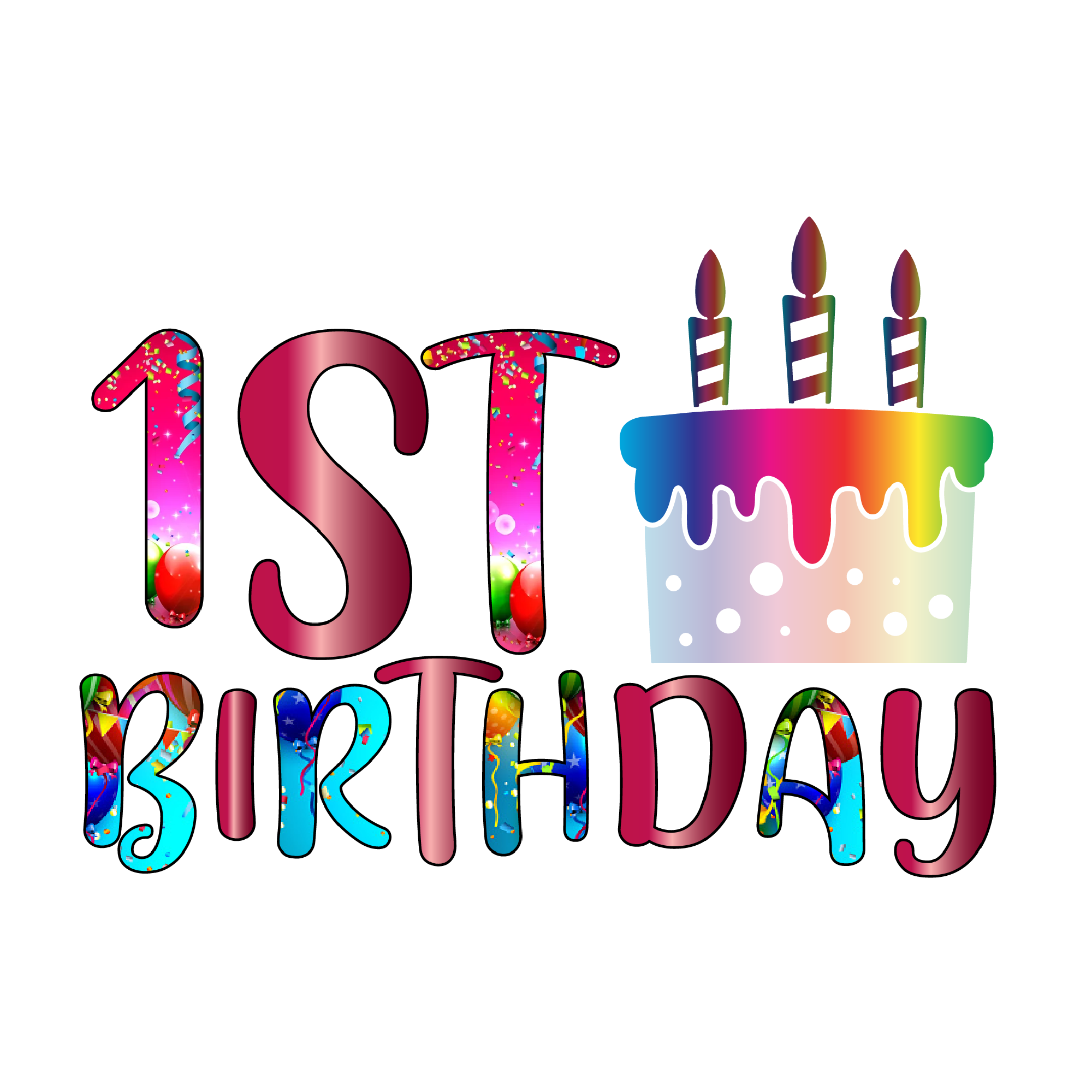 Birthday 30 — Birthday sublimation SVG cut file
