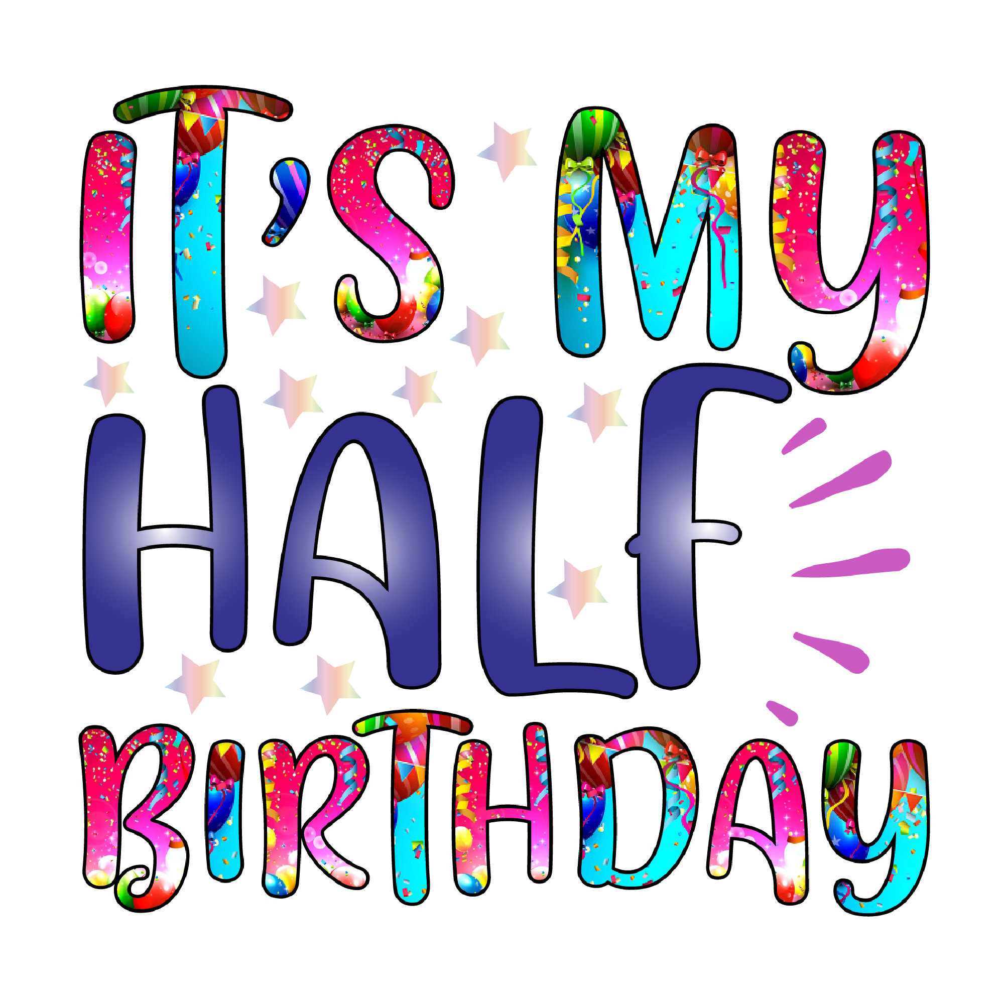 Birthday 34 — Birthday sublimation SVG cut file
