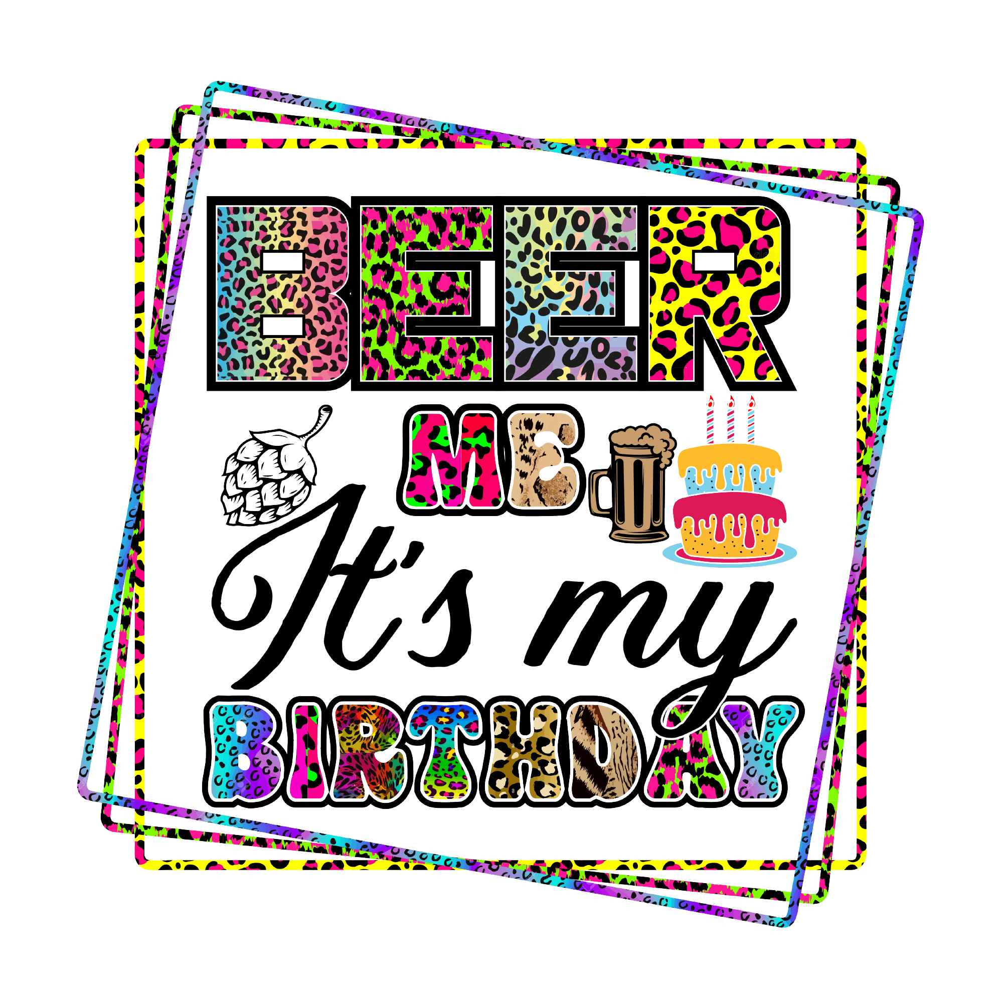 Birthday 36 — Birthday sublimation SVG cut file