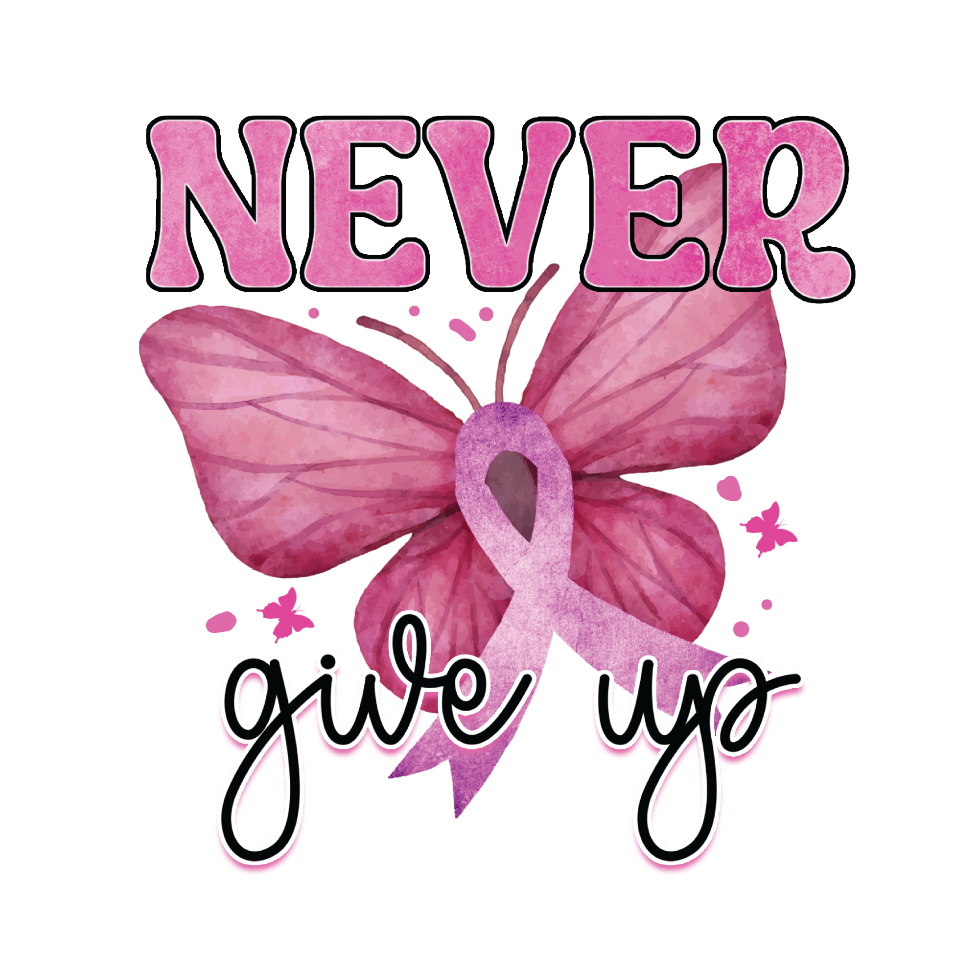 Breast Cancer Awareness sublimations design