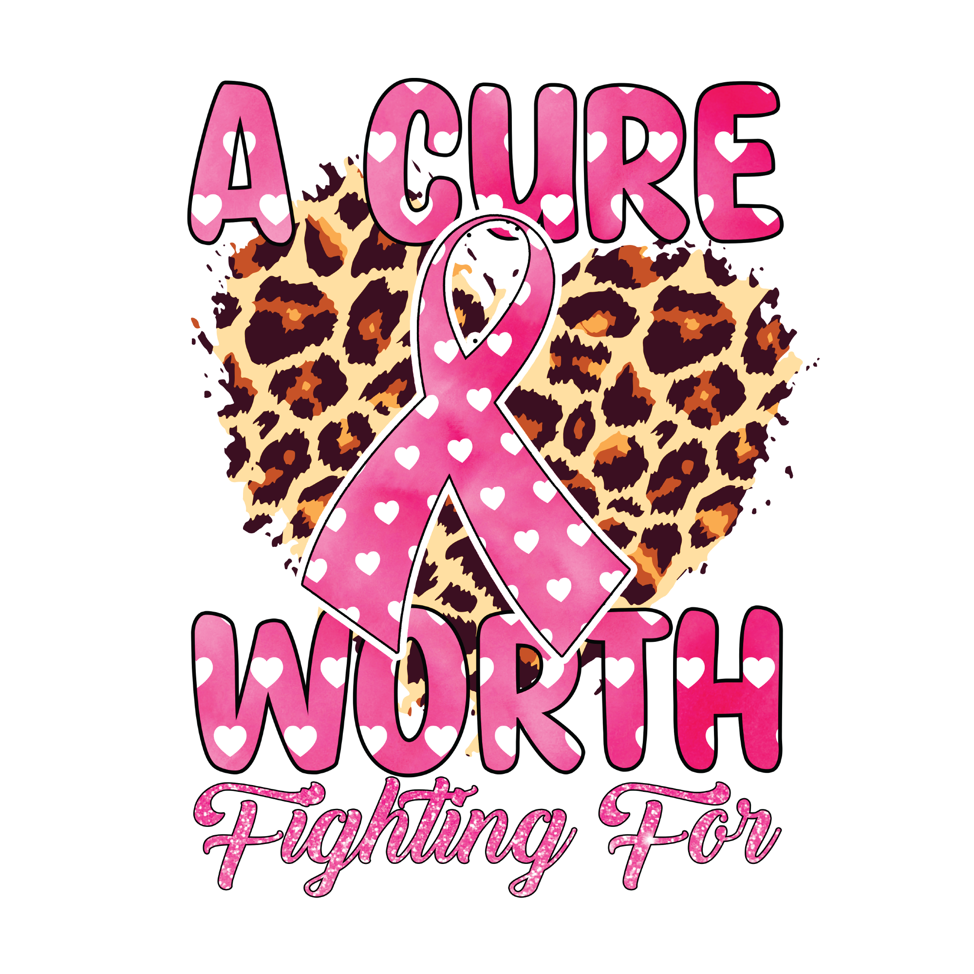 Breast Cancer Awareness 17 — Breast Cancer Awareness sublimation SVG cut file