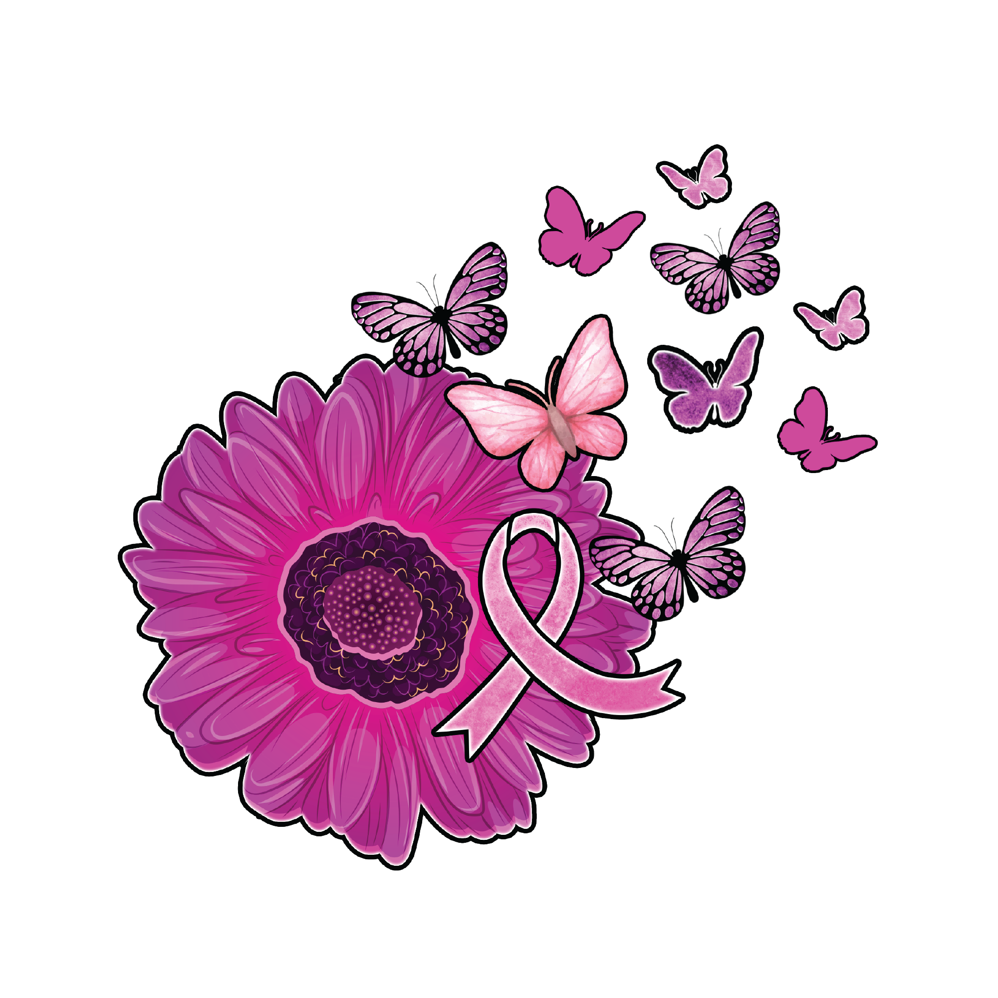Breast Cancer Awareness 24 — Breast Cancer Awareness sublimation SVG cut file