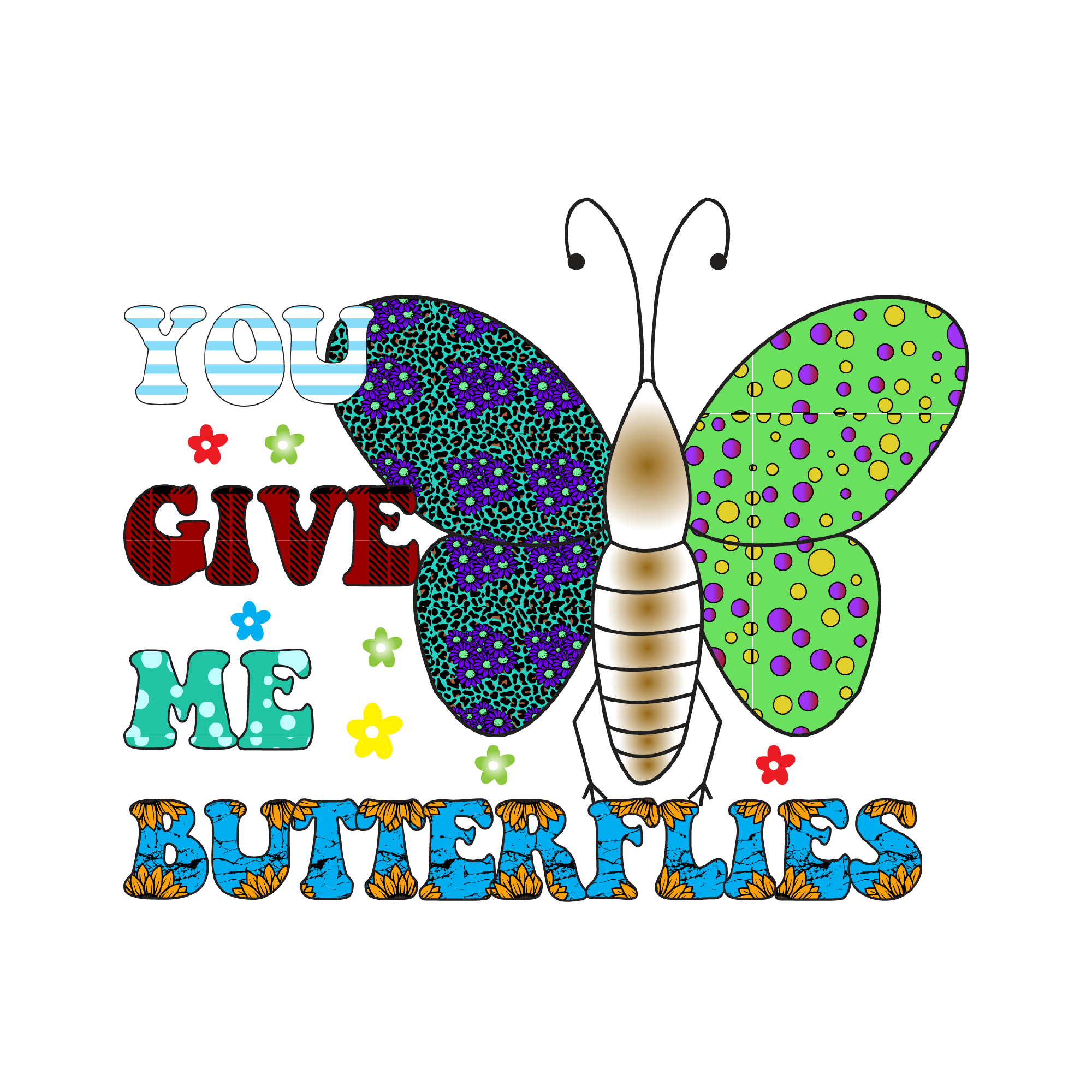 Butterfly 30 — Butterfly sublimation SVG cut file